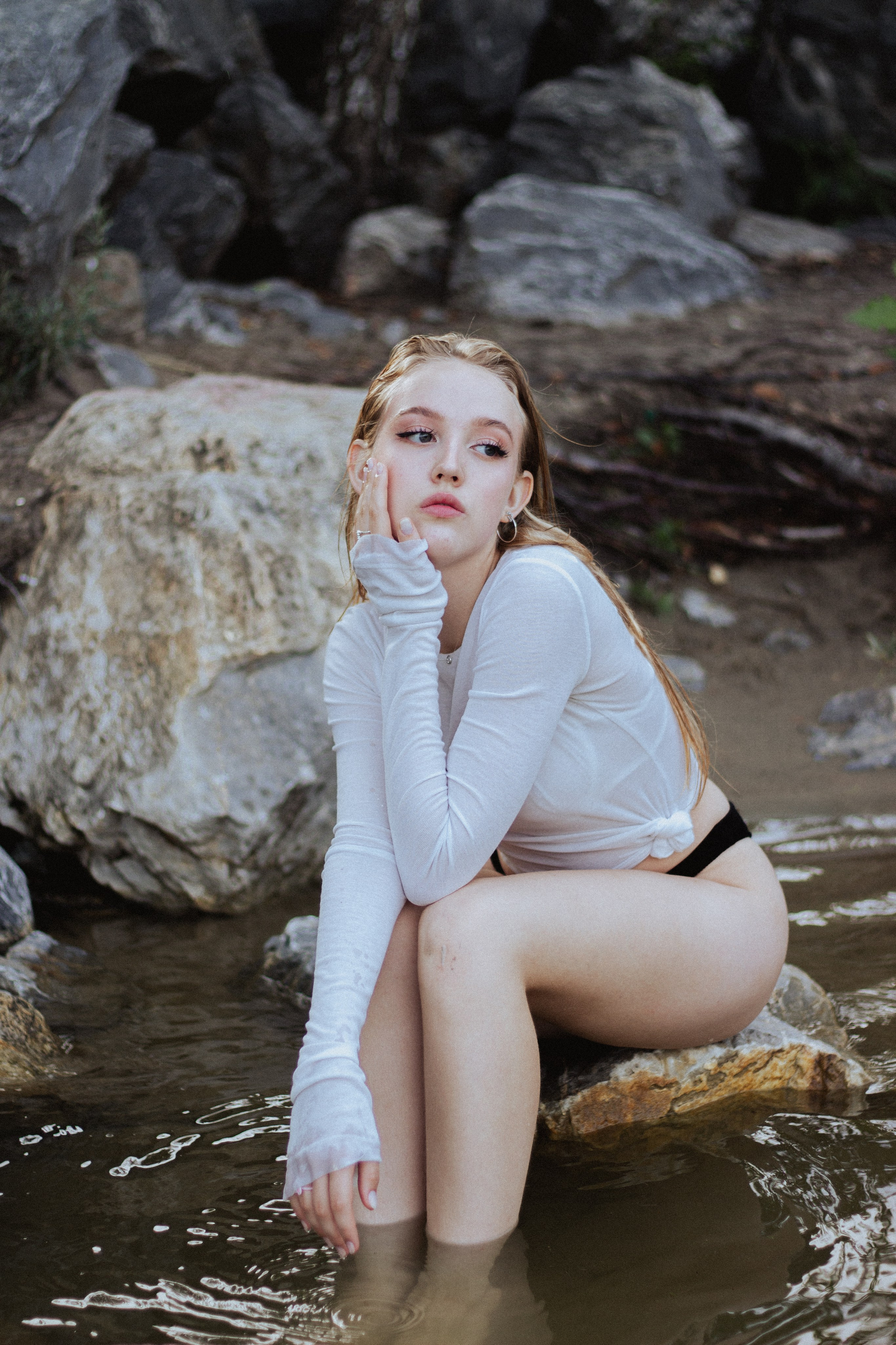 Пляж на камнях. Фотограф Новосибирск