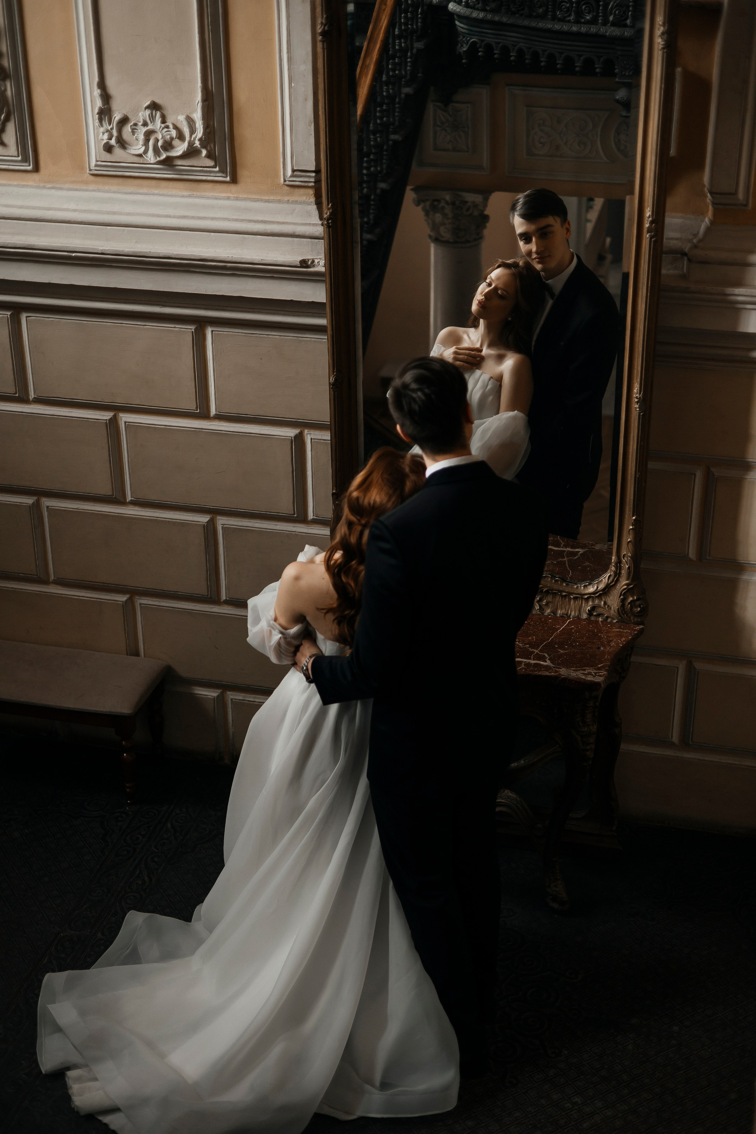 Мария и Александр (съемка в библиотеке). Фотограф в Москве Екатерина Потапова