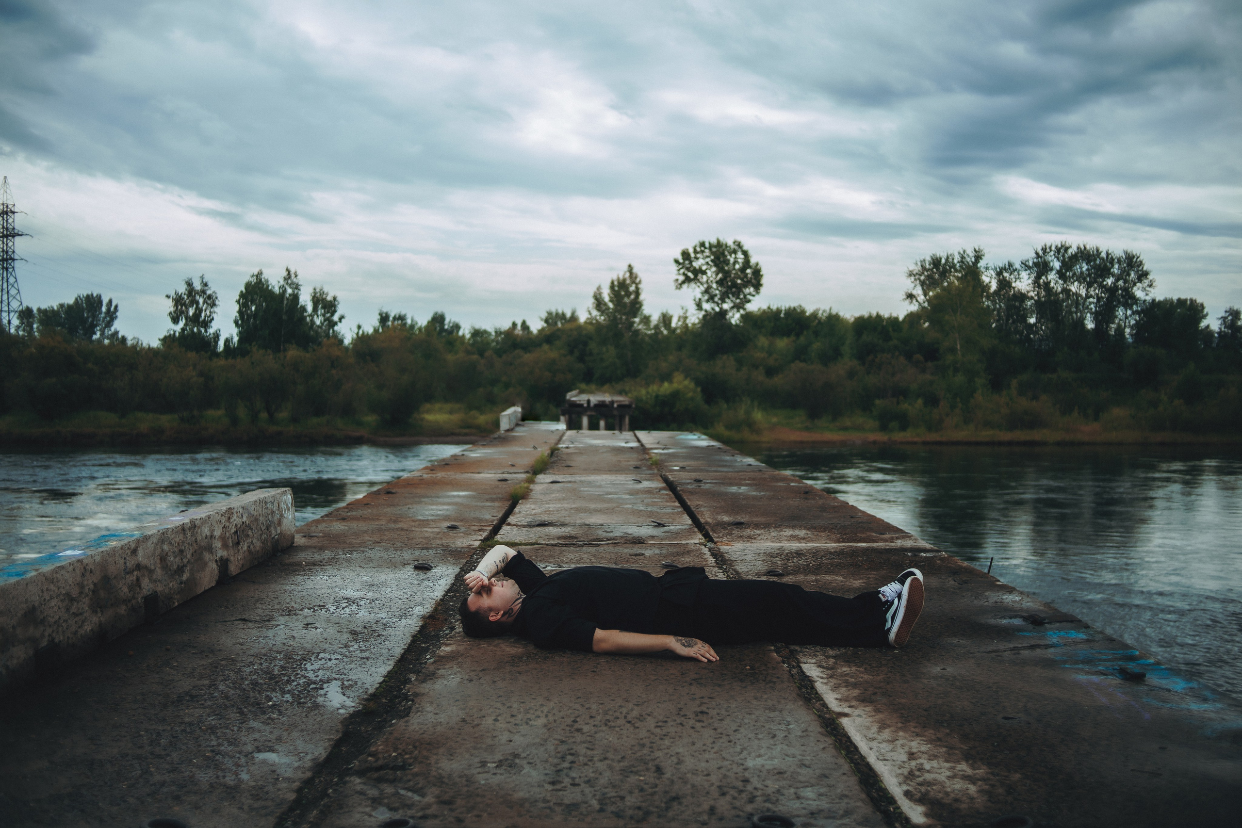 Никита. Заброшенный мост. Фотограф Регина Крикунова г. Красноярск