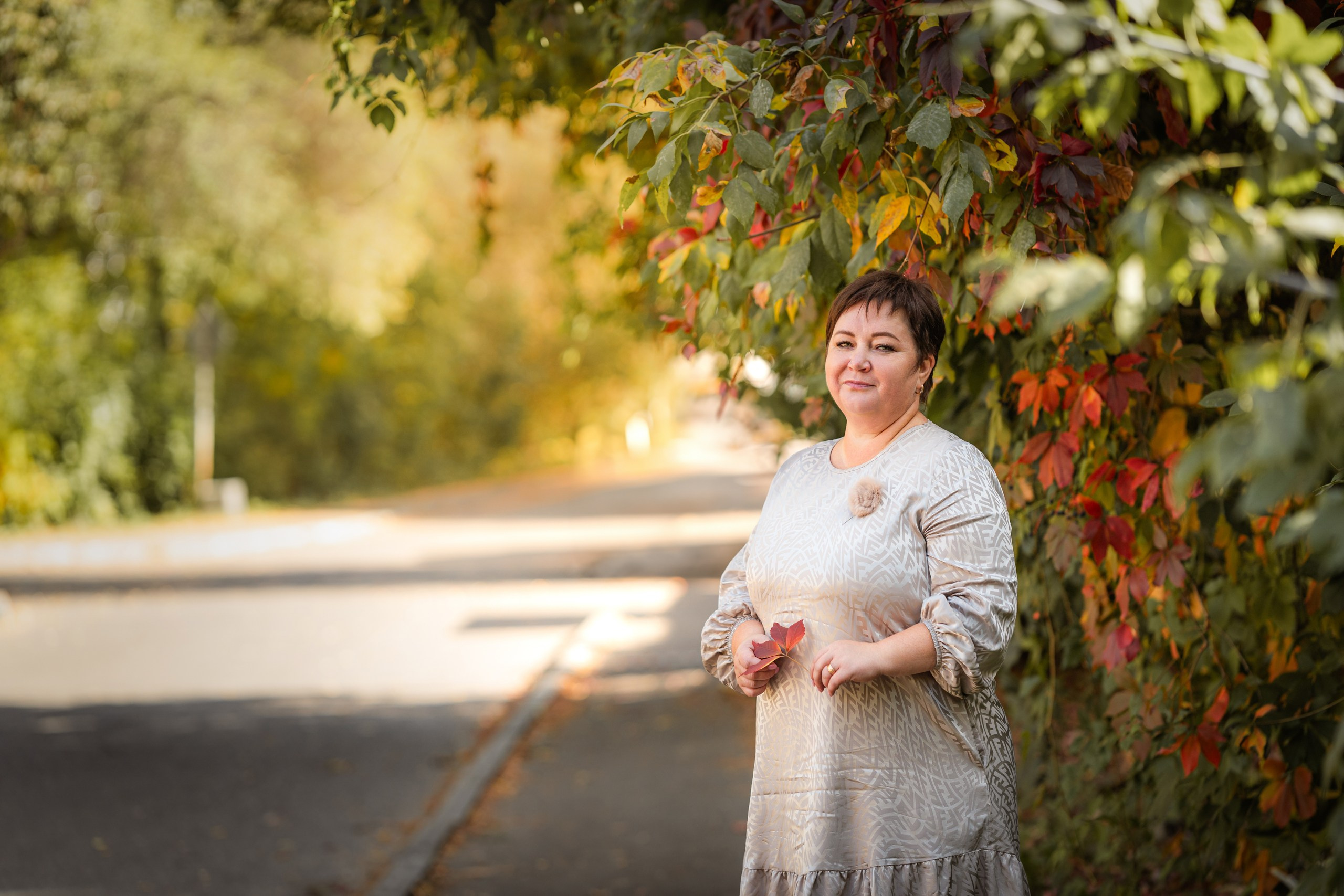 Фотопрогулка осенью. Семья Ирины