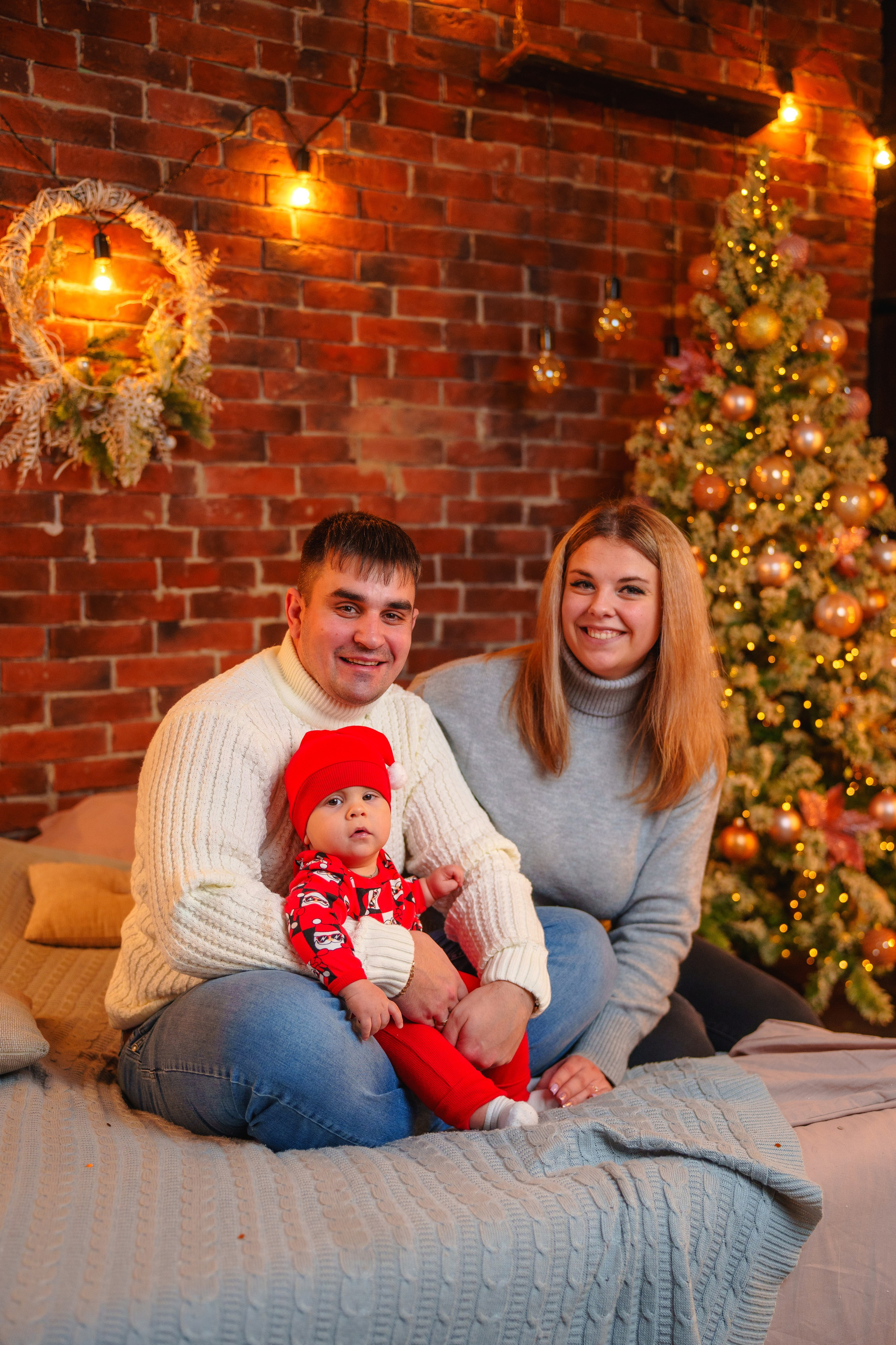 Предновогодняя, студийная съёмка для замечательной семьи. Фотограф Андрей Чеботок (Белгород, Курск, Воронеж, Старый Оскол)