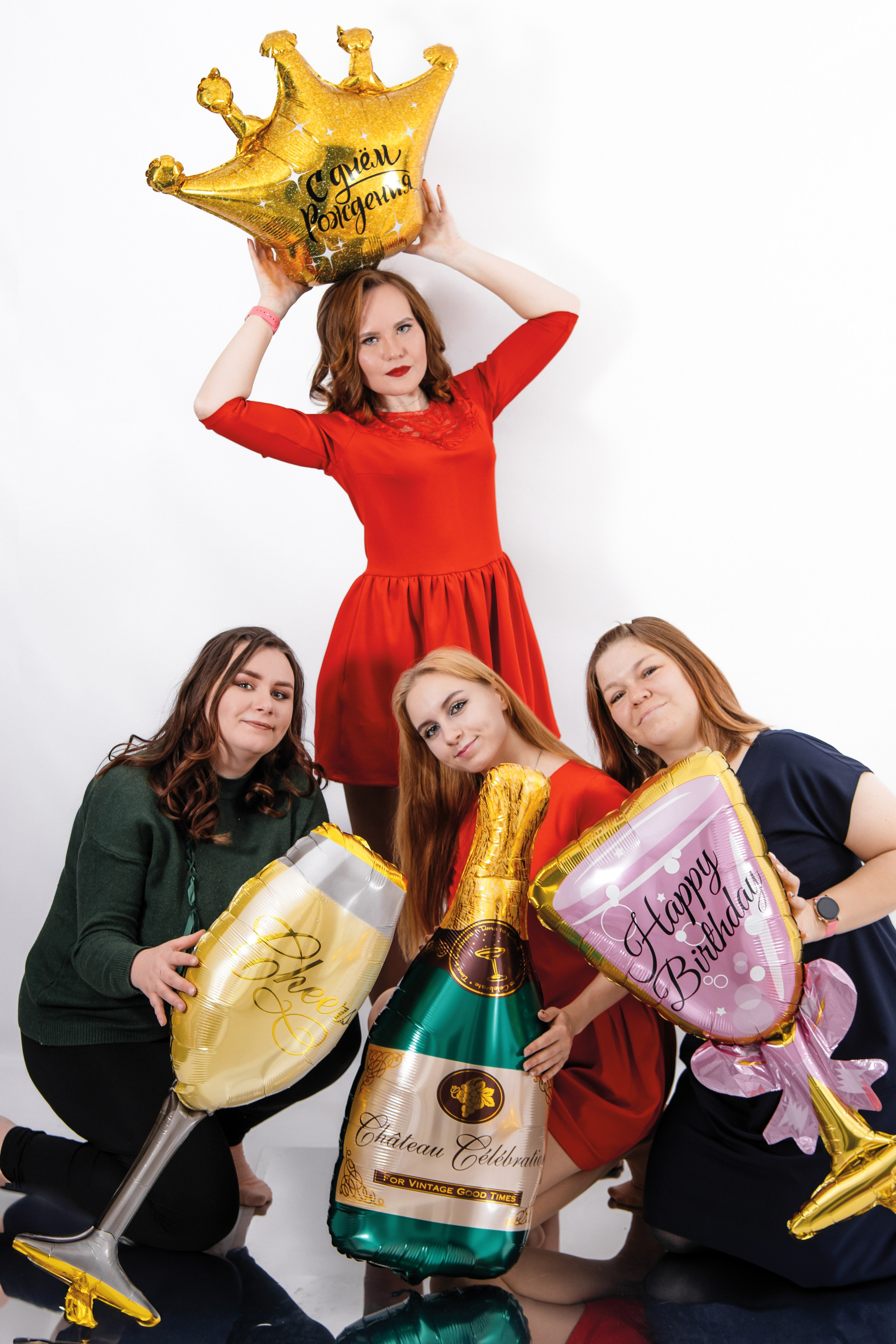 День рождения в студии. Фотограф Мариинск