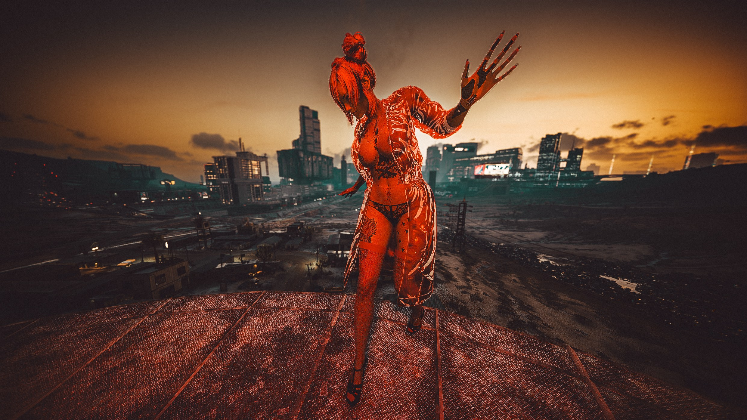 Cyberpunk 2077. Для скриншотов