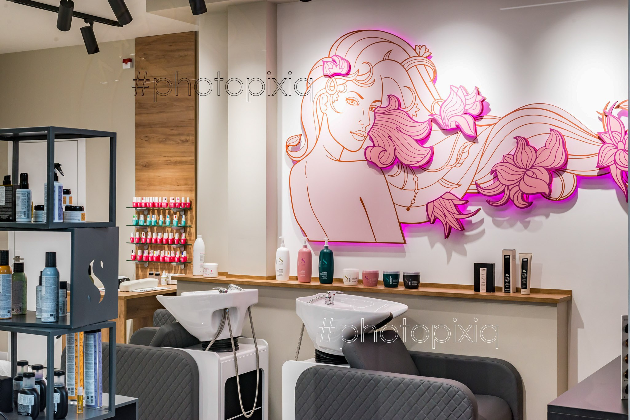 Интерьерная съёмка салона красоты CONCERN. Интерьерная съёмка и виртуальные туры — Интерьерный фотограф Кузнецов Сергей (photopixiq)