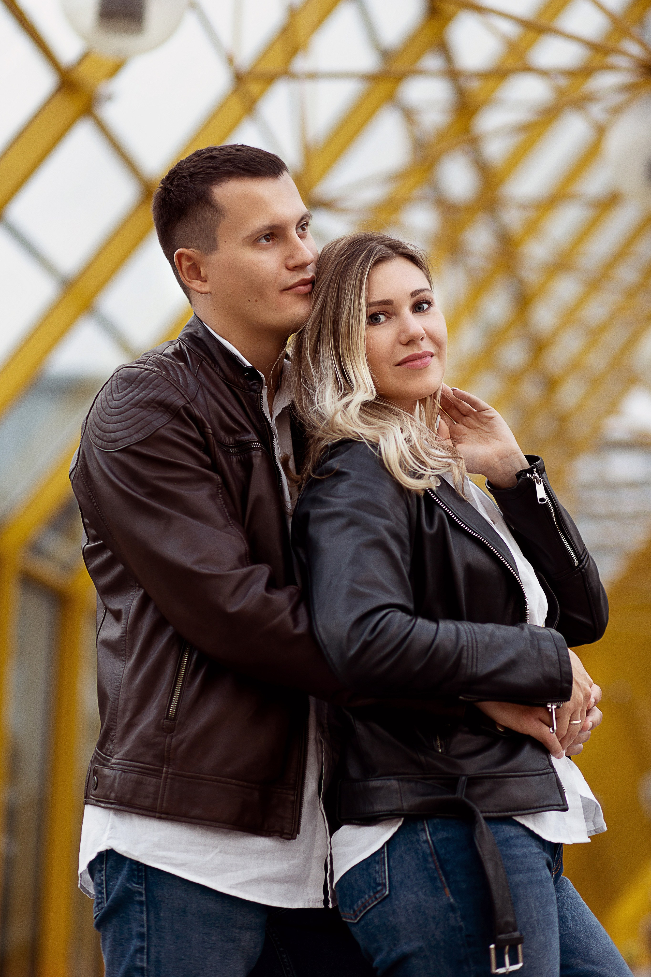 Love story на Андреевском мосту. Свадебный, семейный фотограф в Раменском, Москве и Подмосковье