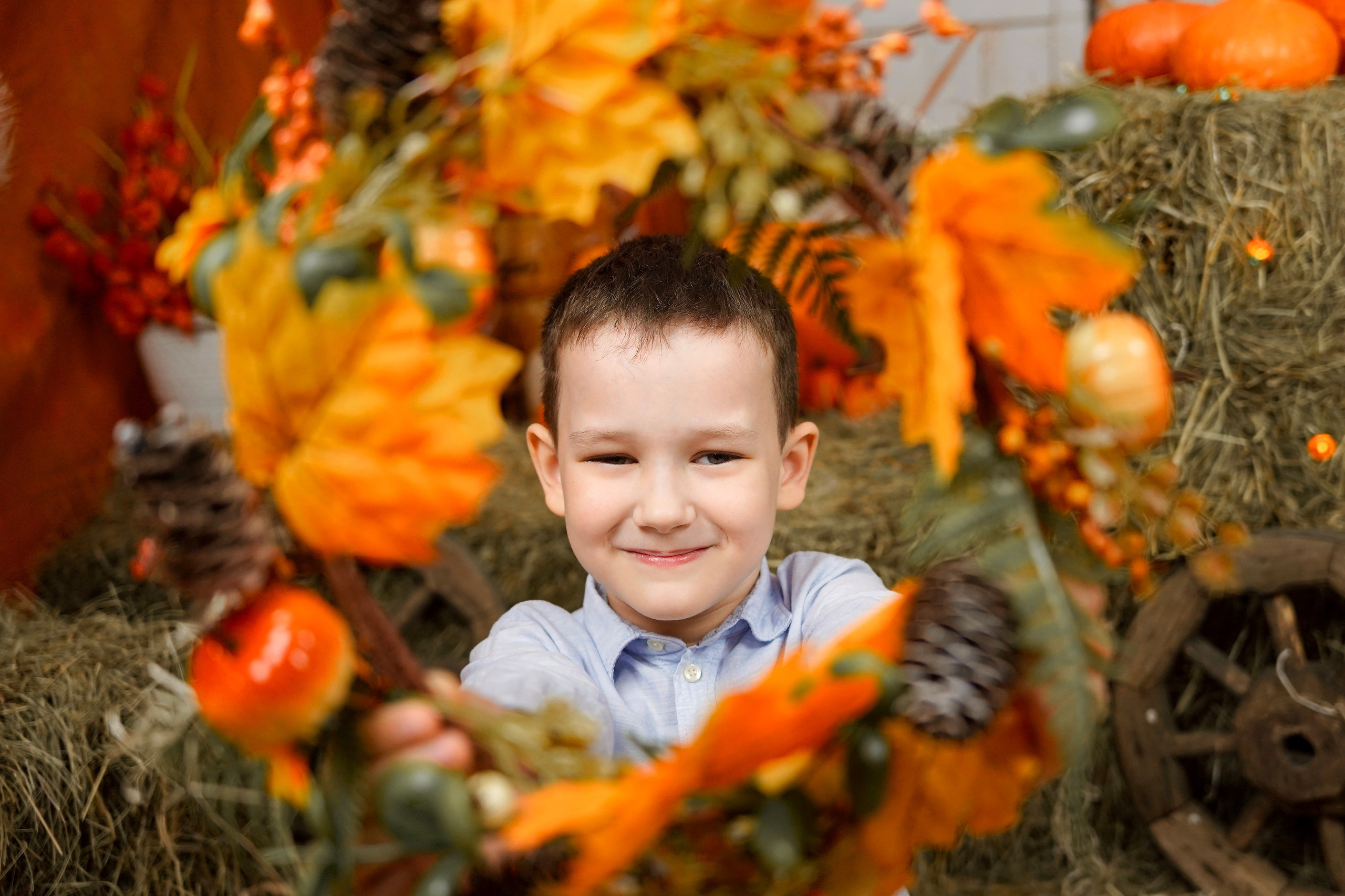 Осенний фотопроект № 3. Семейный и детский фотограф Александра Гвоздикова
