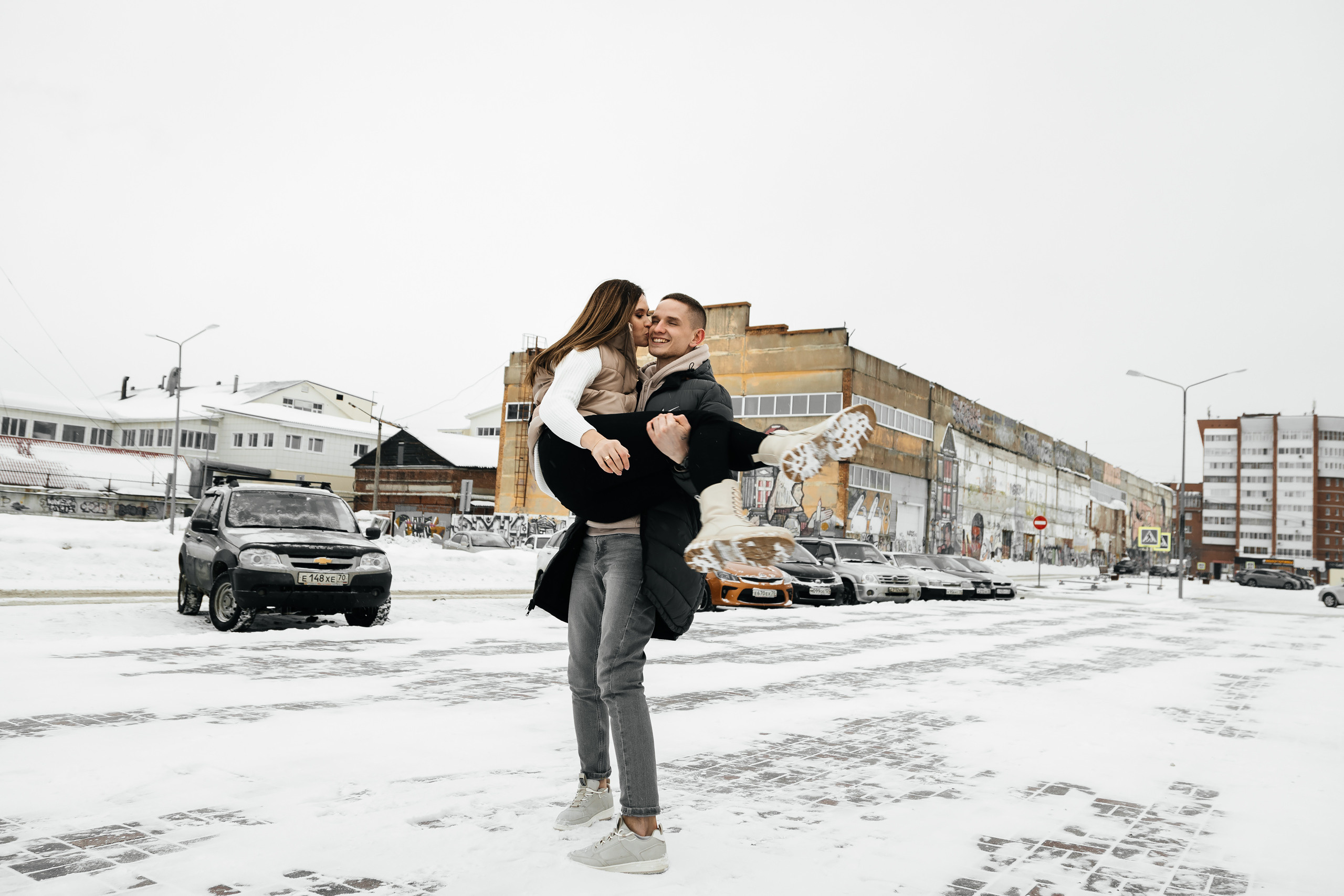 «Зимний день». Свадебный фотограф в Томске Екатерина Дмитриева