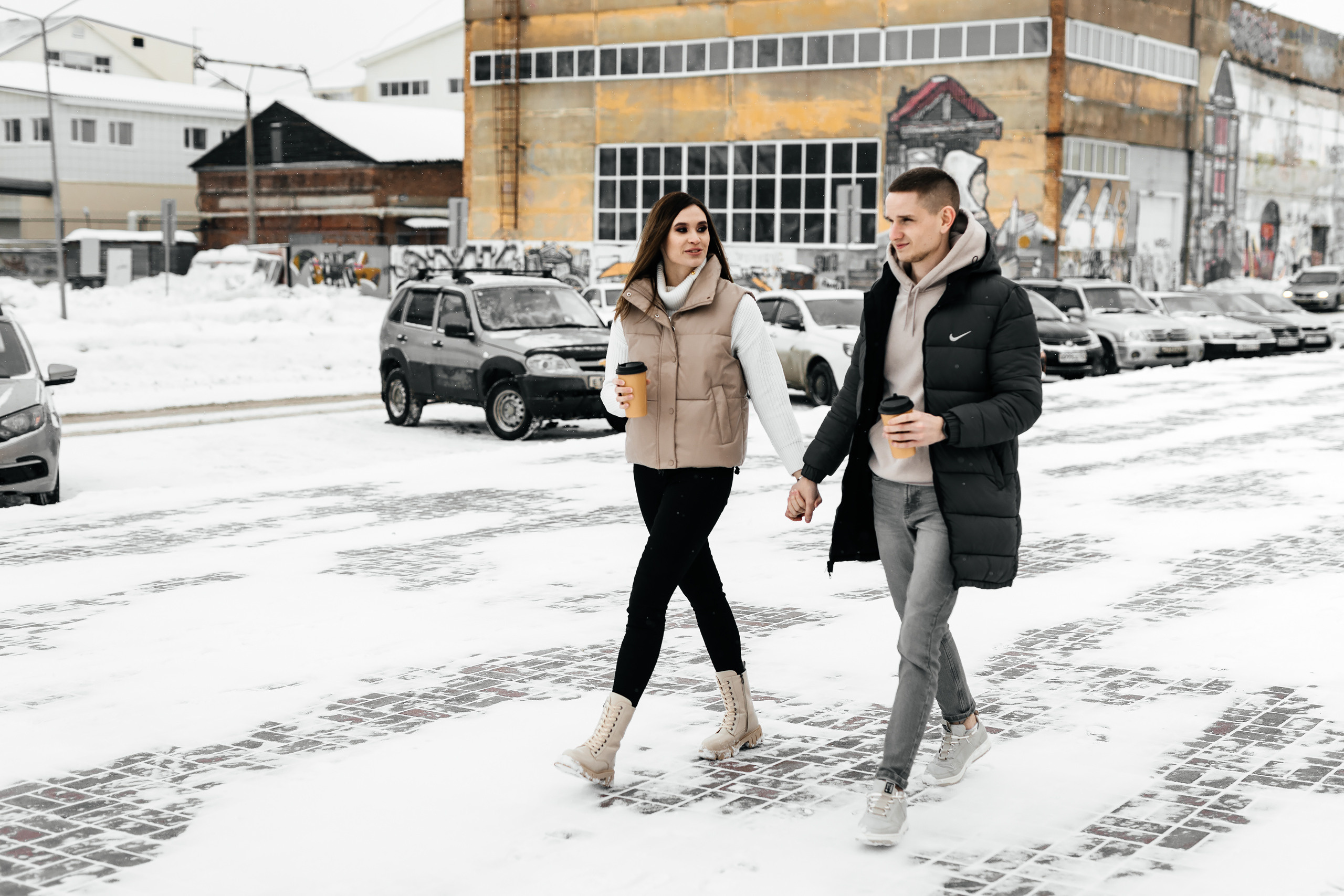 «Зимний день». Свадебный фотограф в Томске Екатерина Дмитриева