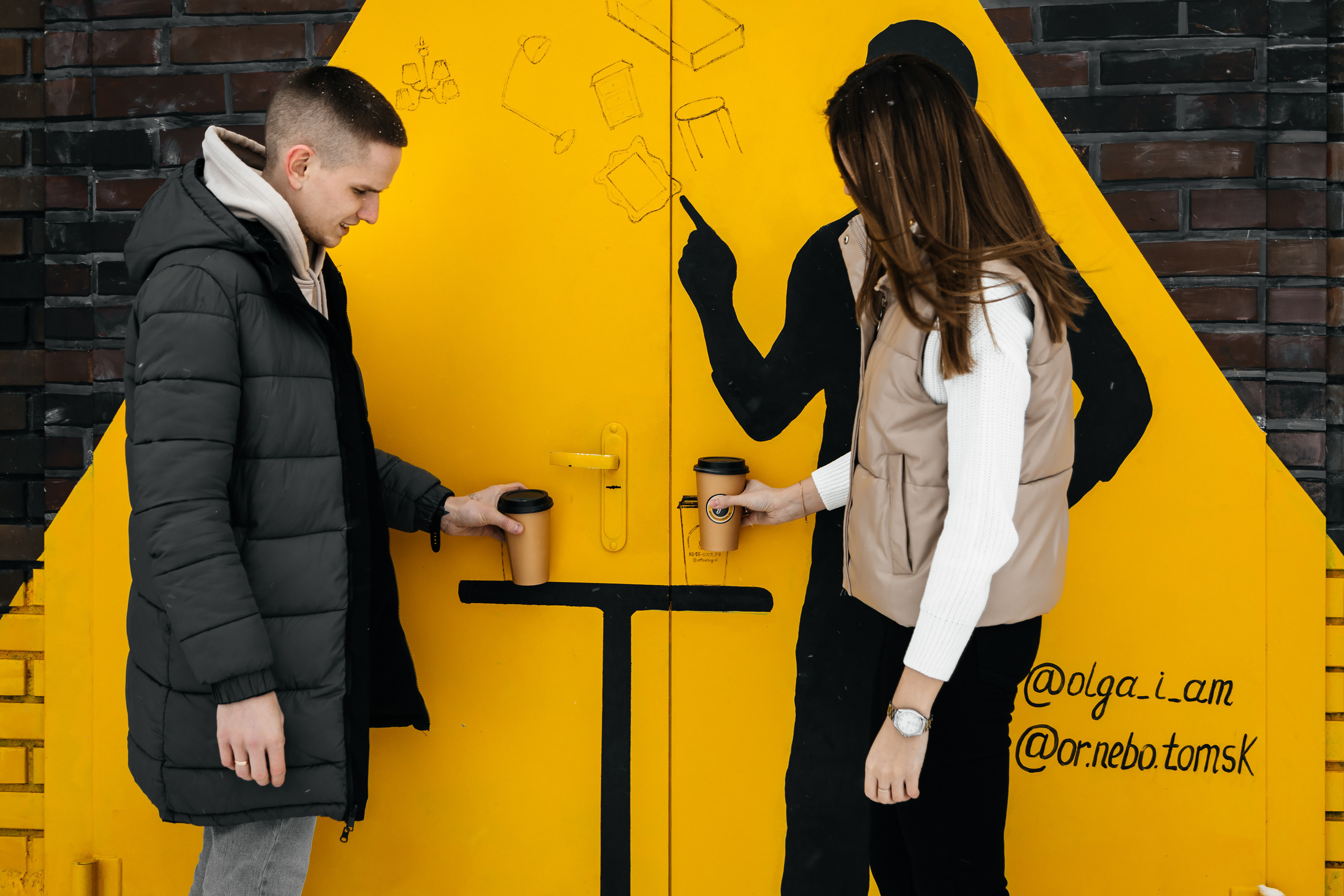 «Зимний день». Свадебный фотограф в Томске Екатерина Дмитриева