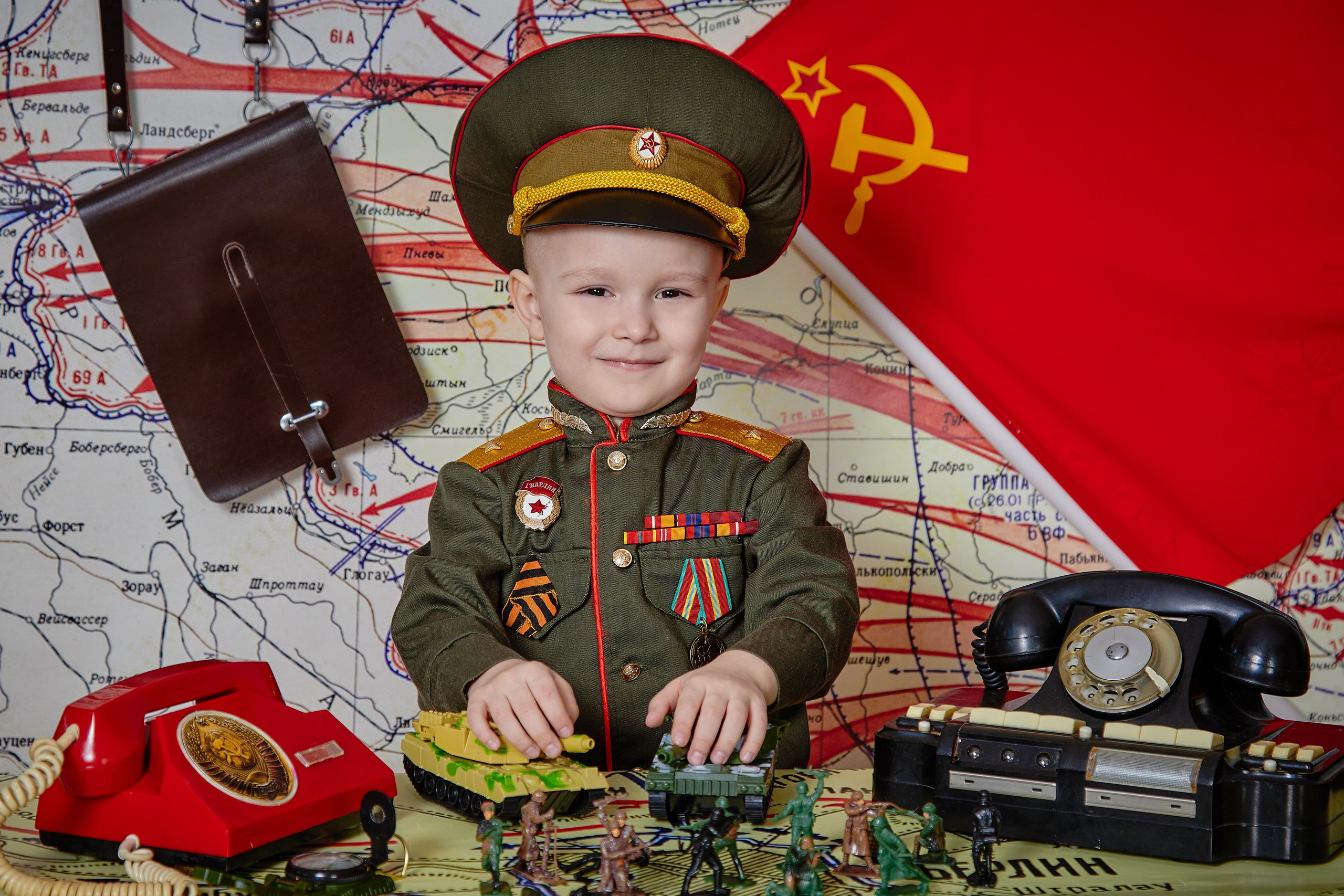 Генералы. Детская выездная фотостудия