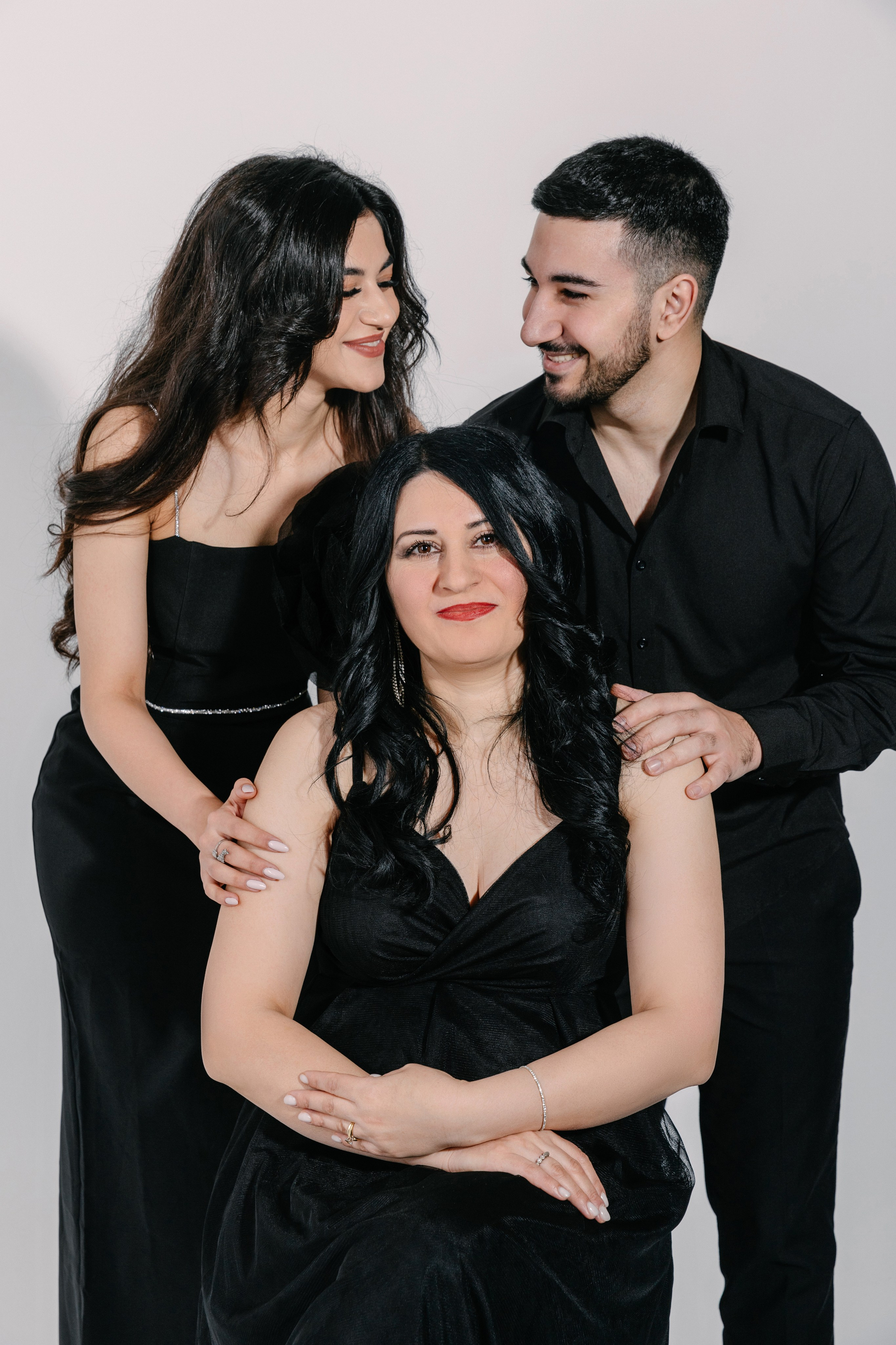 Мама, дочка и сын. Семейный и школьный фотограф в Самаре Екатерина Удиванкина