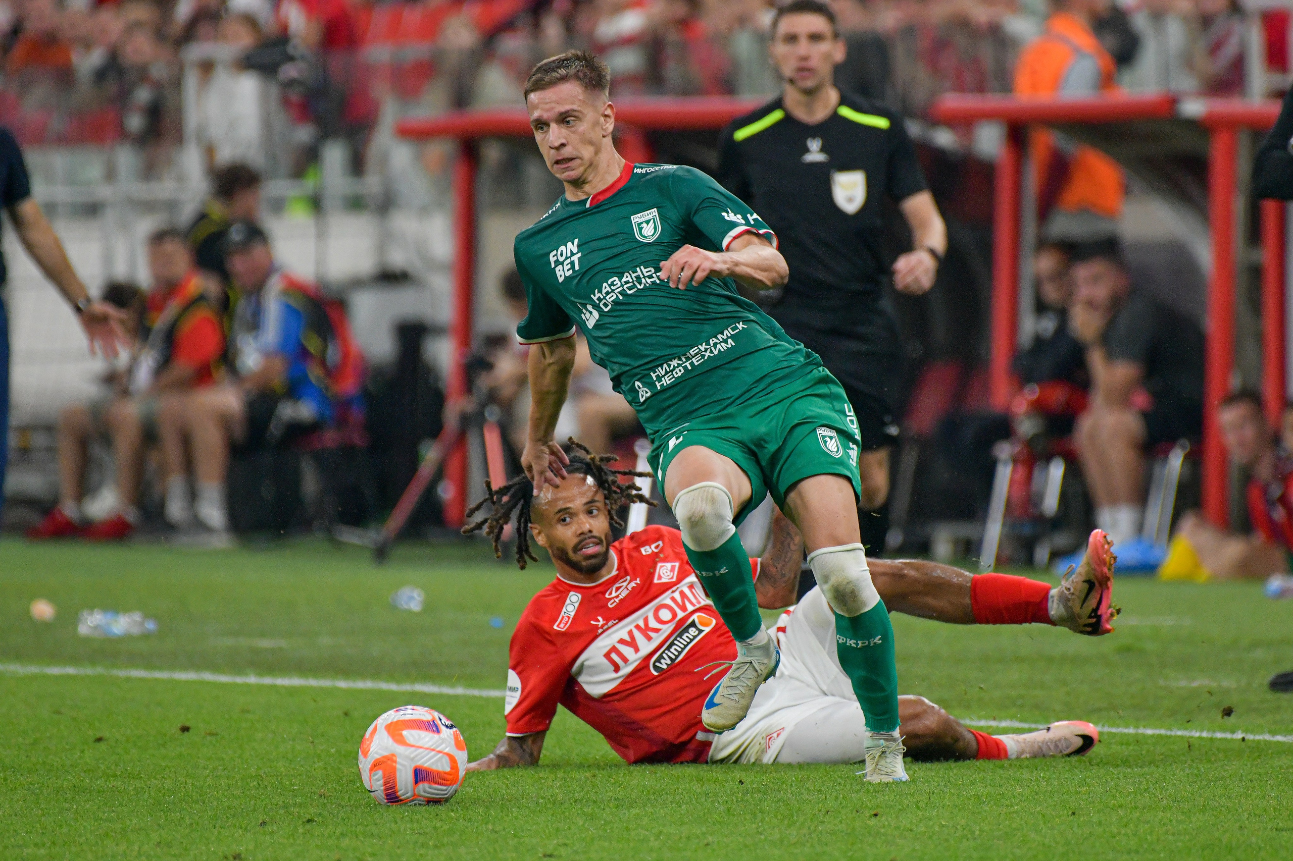 ФК «Спартак-Москва» — ФК «Рубин» 》1:0《 Чемпионат России по футболу. Российская Премьер-Лига. 7 тур. 31.08.2024 «Лукойл Арена» г. Москва. Свой взгляд через объектив