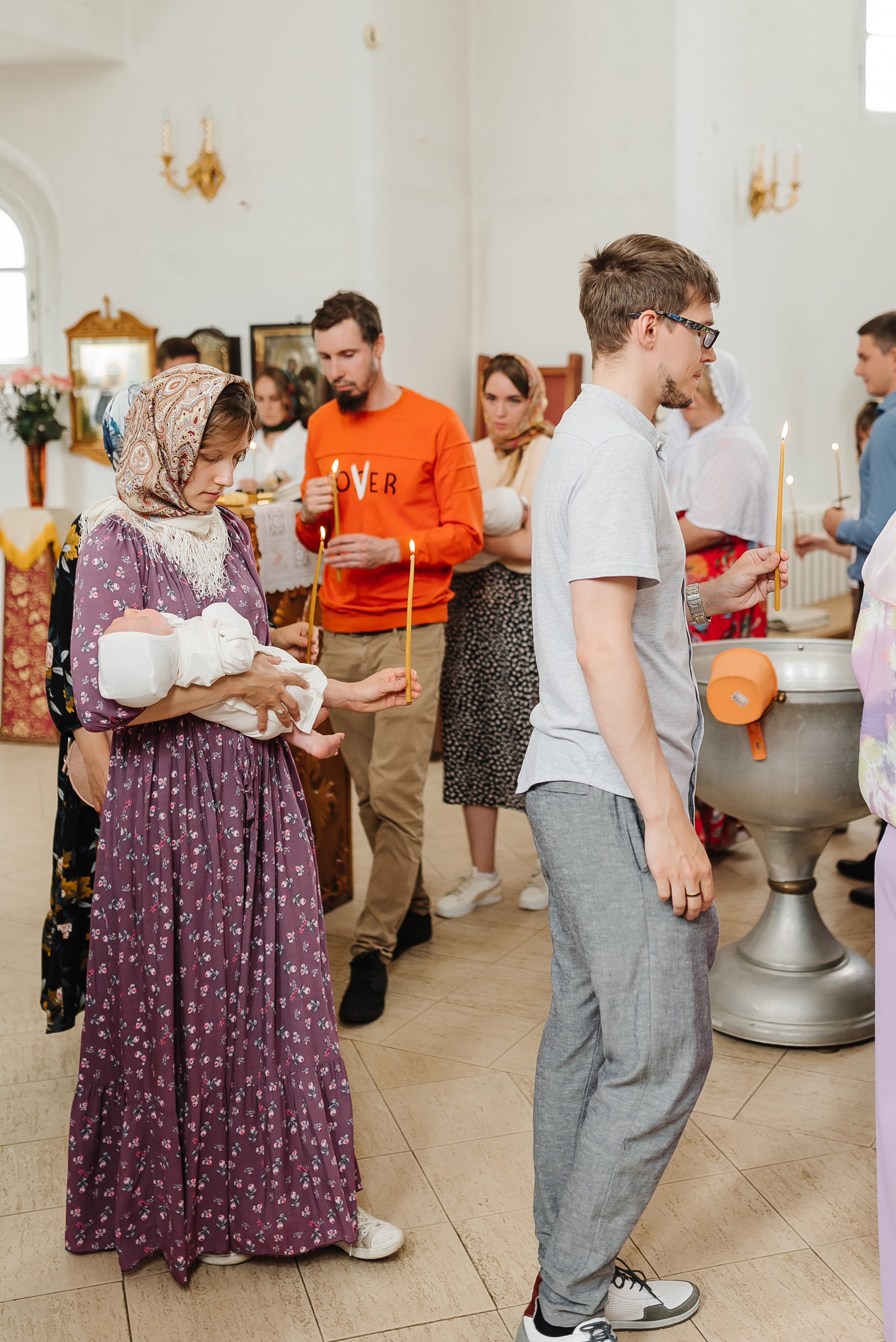 Фотосессия крещения ребенка Ногинск. Свадебный и женский фотограф город Электросталь и Ногинск