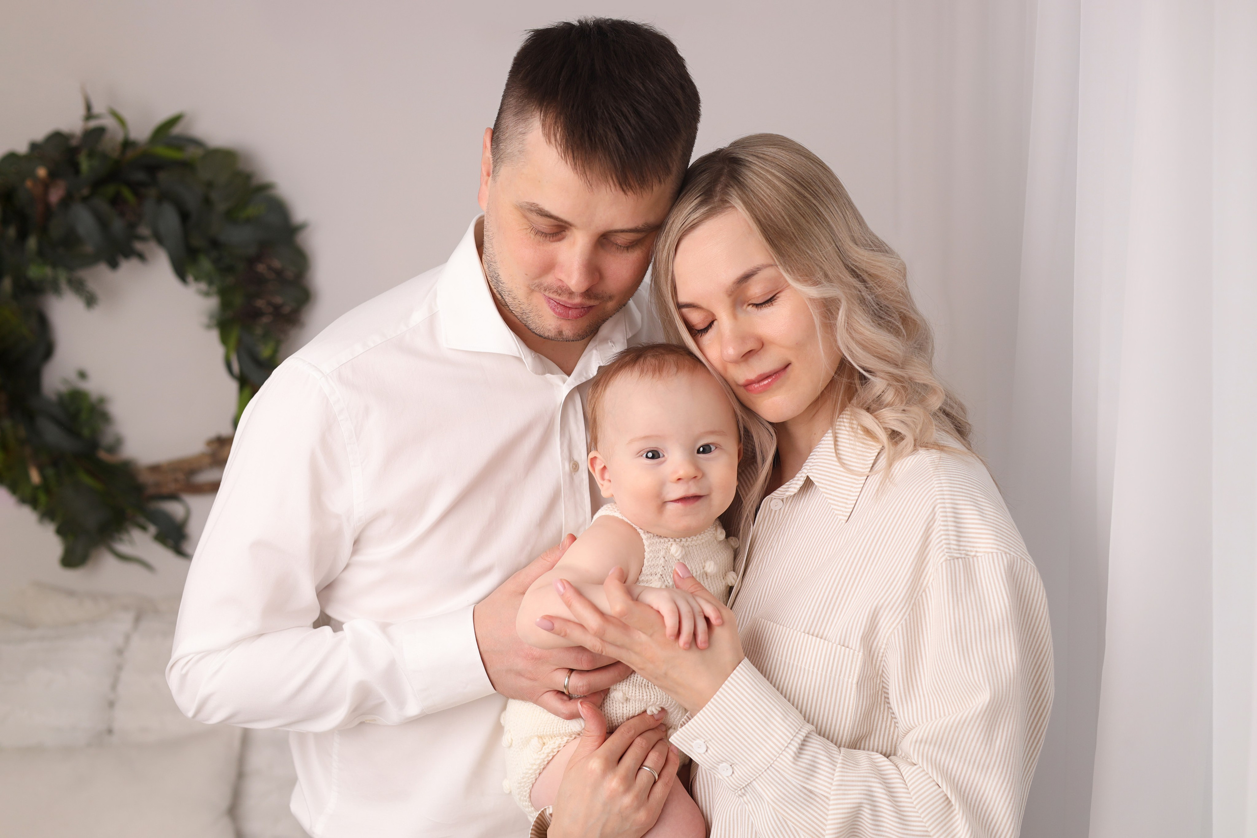 Фотосъемка малыша в 6 месяцев в Москве. Фотограф новорожденных Москва. Ньюборн фотограф Москва