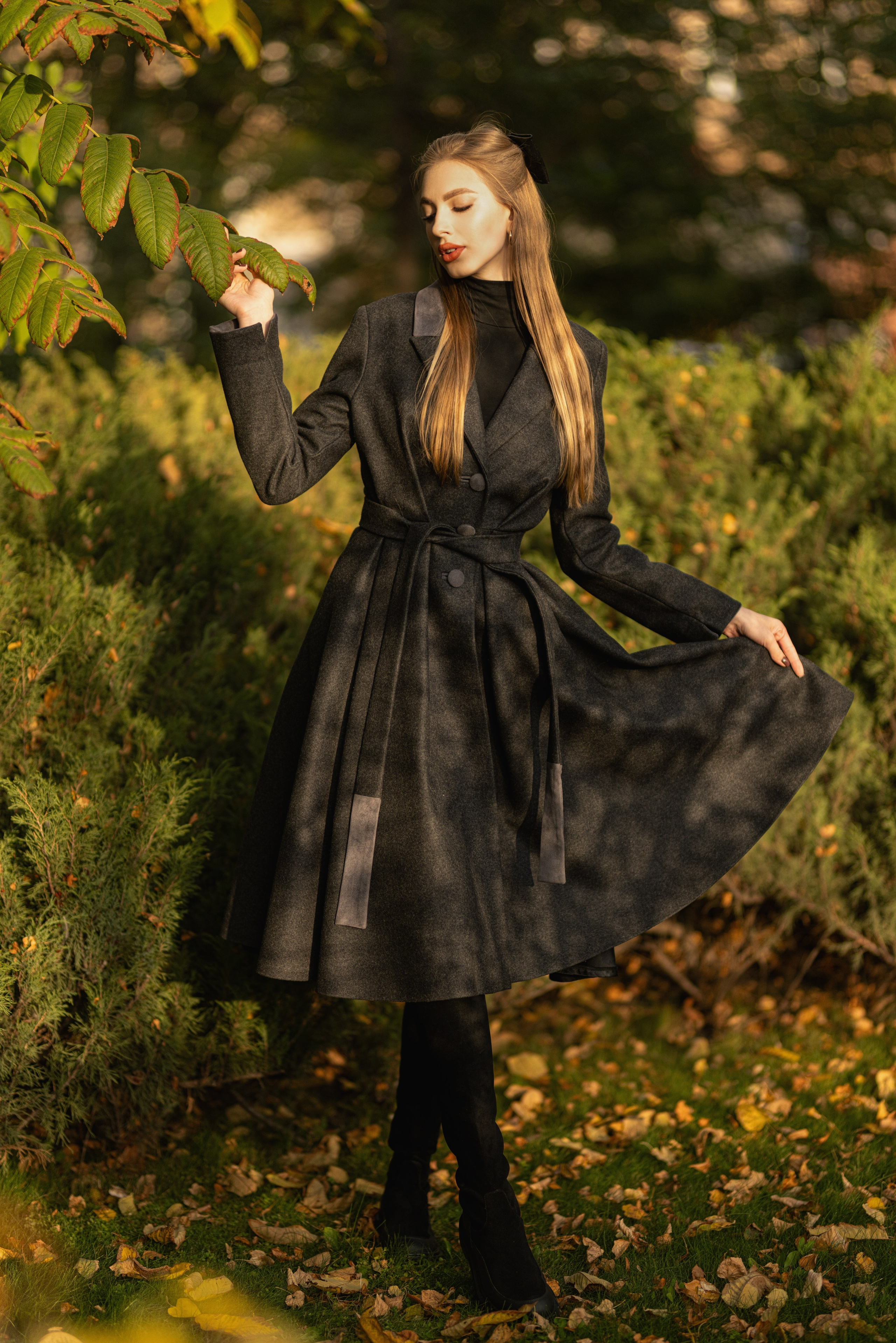 Осенний фотосет с Ксенией в формате для «себя». Дмитрий Шульгин, портретный фотограф в Воронеже