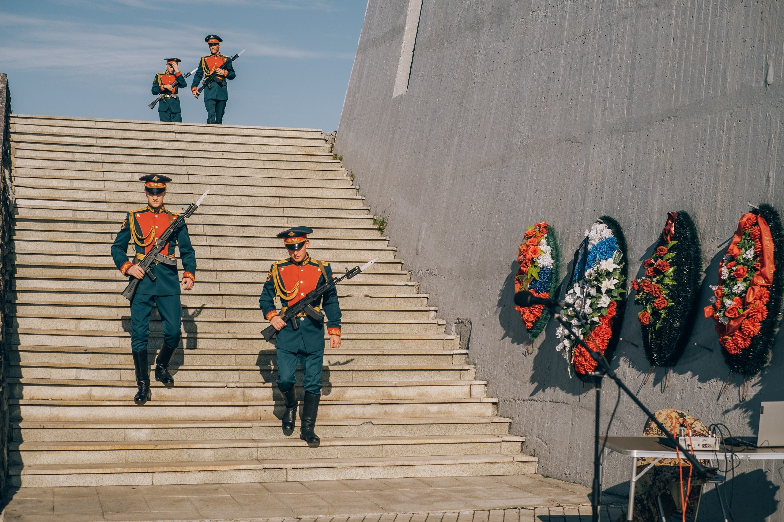 Репортаж церемонии «Путь Победы». Фотограф в Мурманске Полина Аленовская