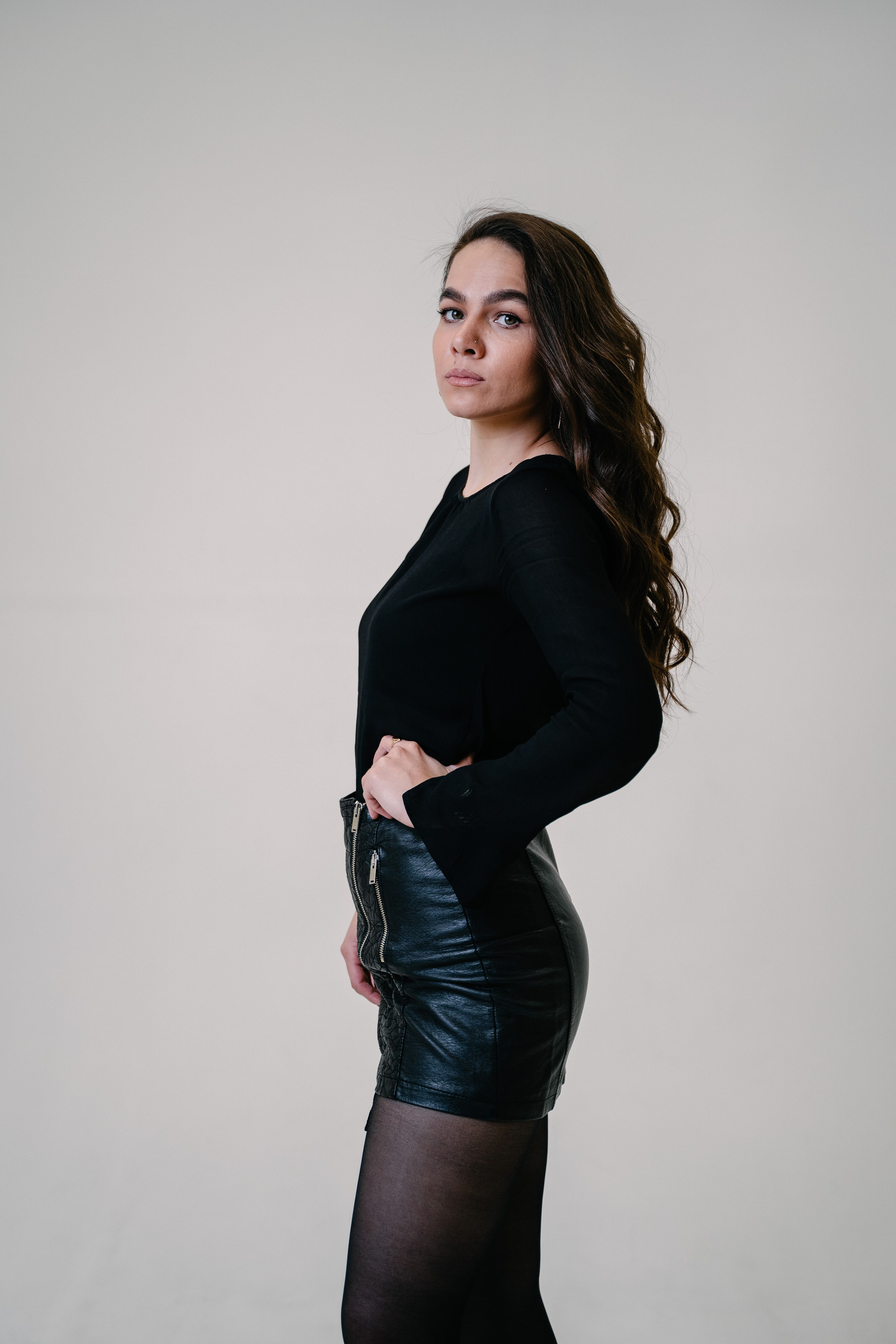 Портретная фотосъемка в белой студии. Свадебный и семейный фотограф из Воронежа|Москвы Бубнова Екатерина