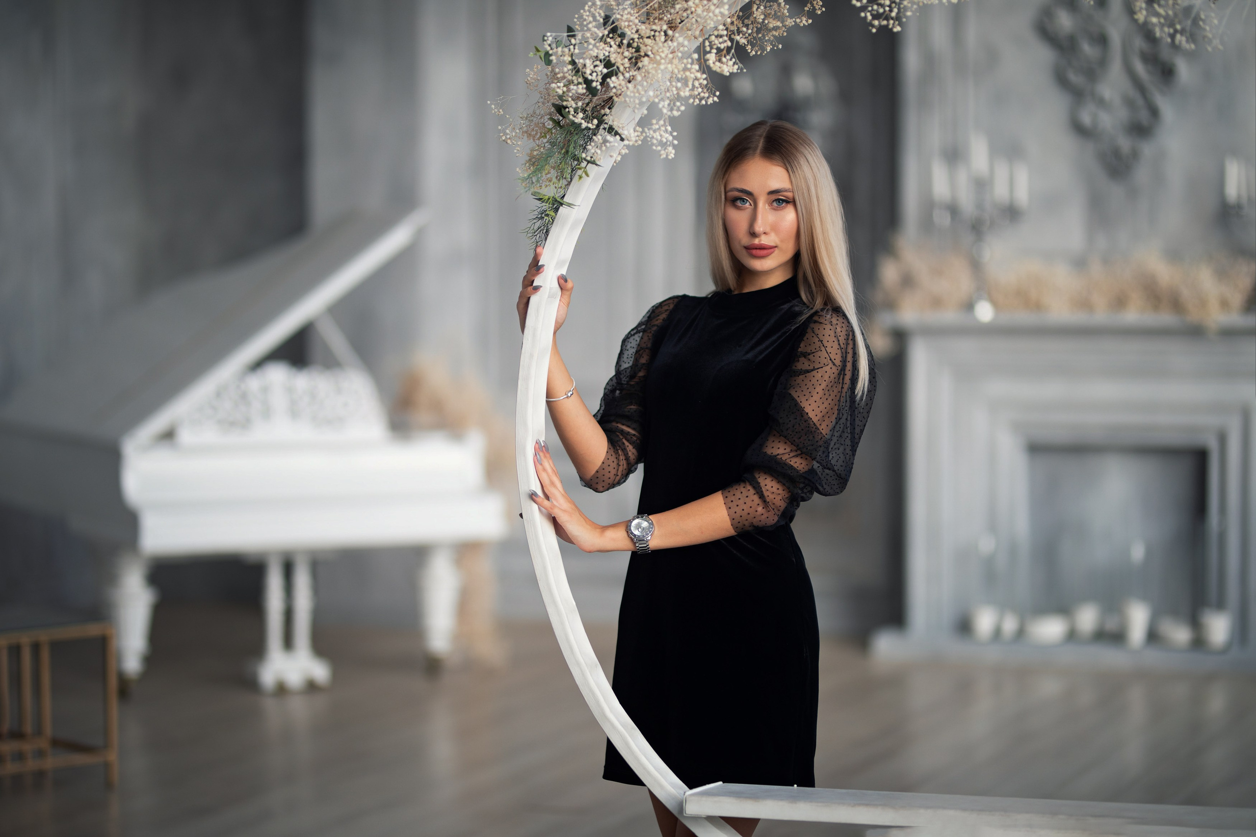 Фотосет с Яной в интерьере в формате для «себя»