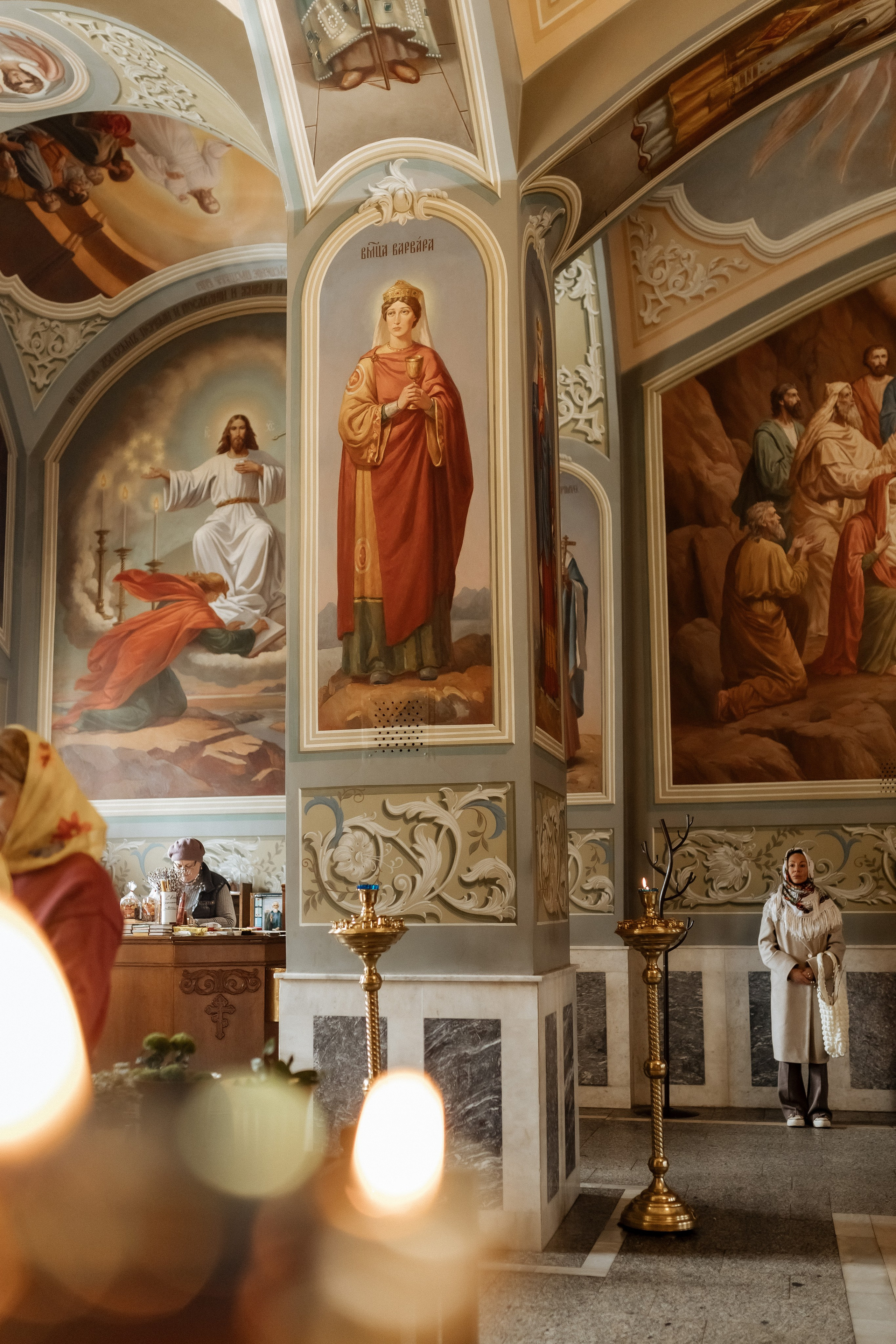 Крещение. Церковь иконы Божией Матери Живоносный Источник в Царицыно. Профессиональный фотограф, Москва |Видное Елена Елизарова