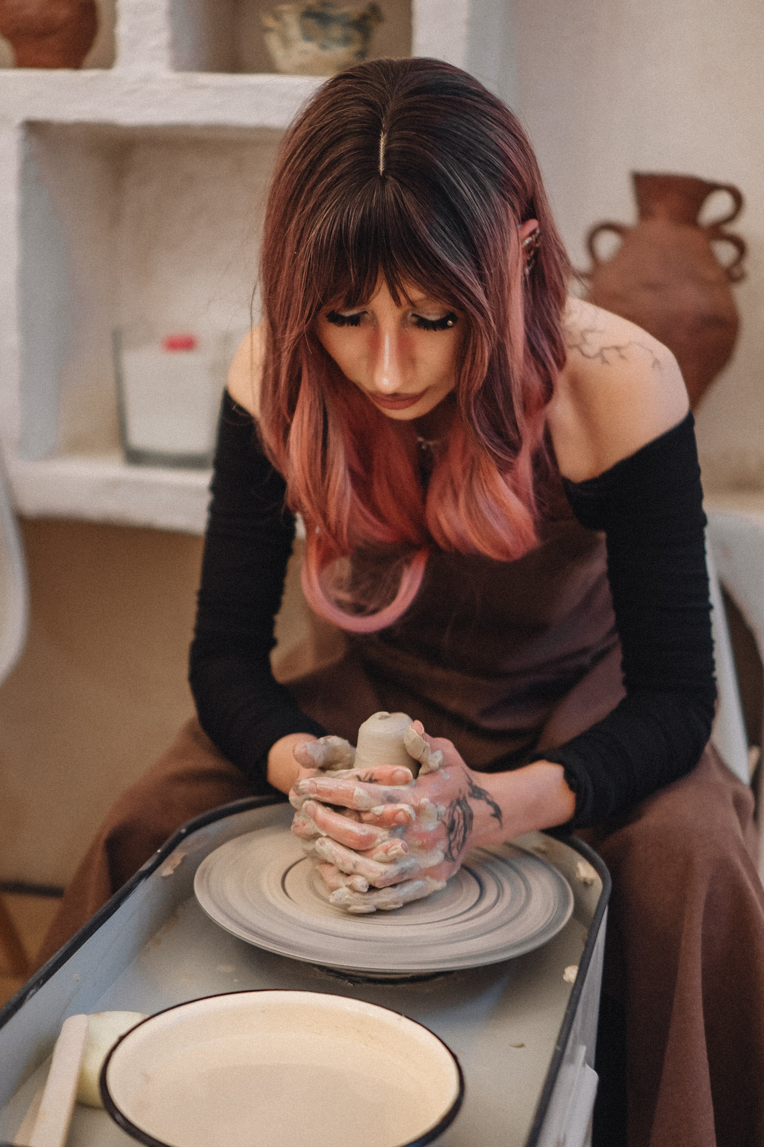 СВИДАНИЕ В ГОНЧАРНОЙ МАСТЕРСКОЙ. Профессиональный фотограф, Санкт-Петербург — Виктория Богомолова