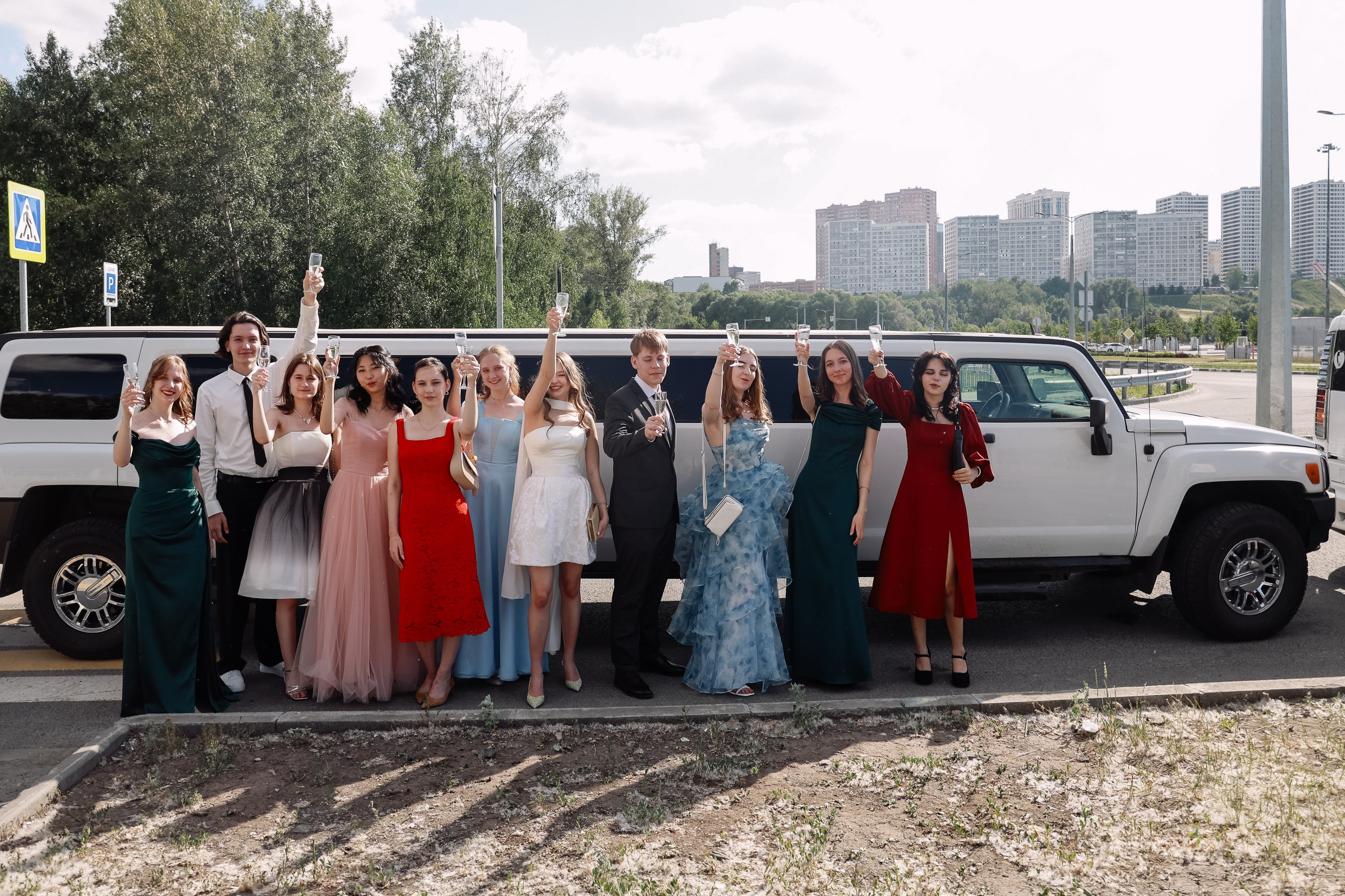 Выпускной школа 210 _прогулка. Фотограф Юлия Мальцева