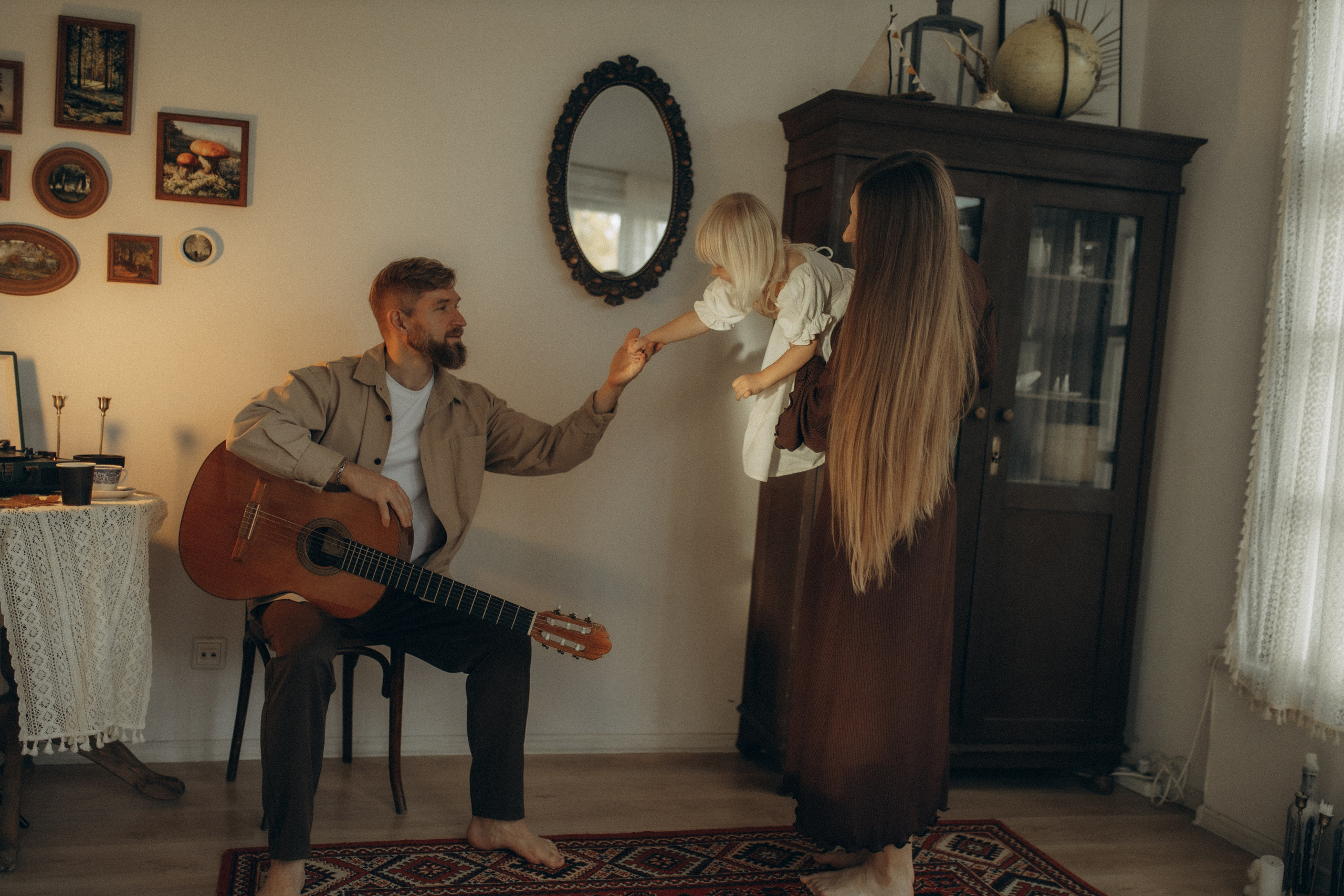 Сергей, Ангелина и Есения. Фотограф в Петербурге Ольга Стрельченко
