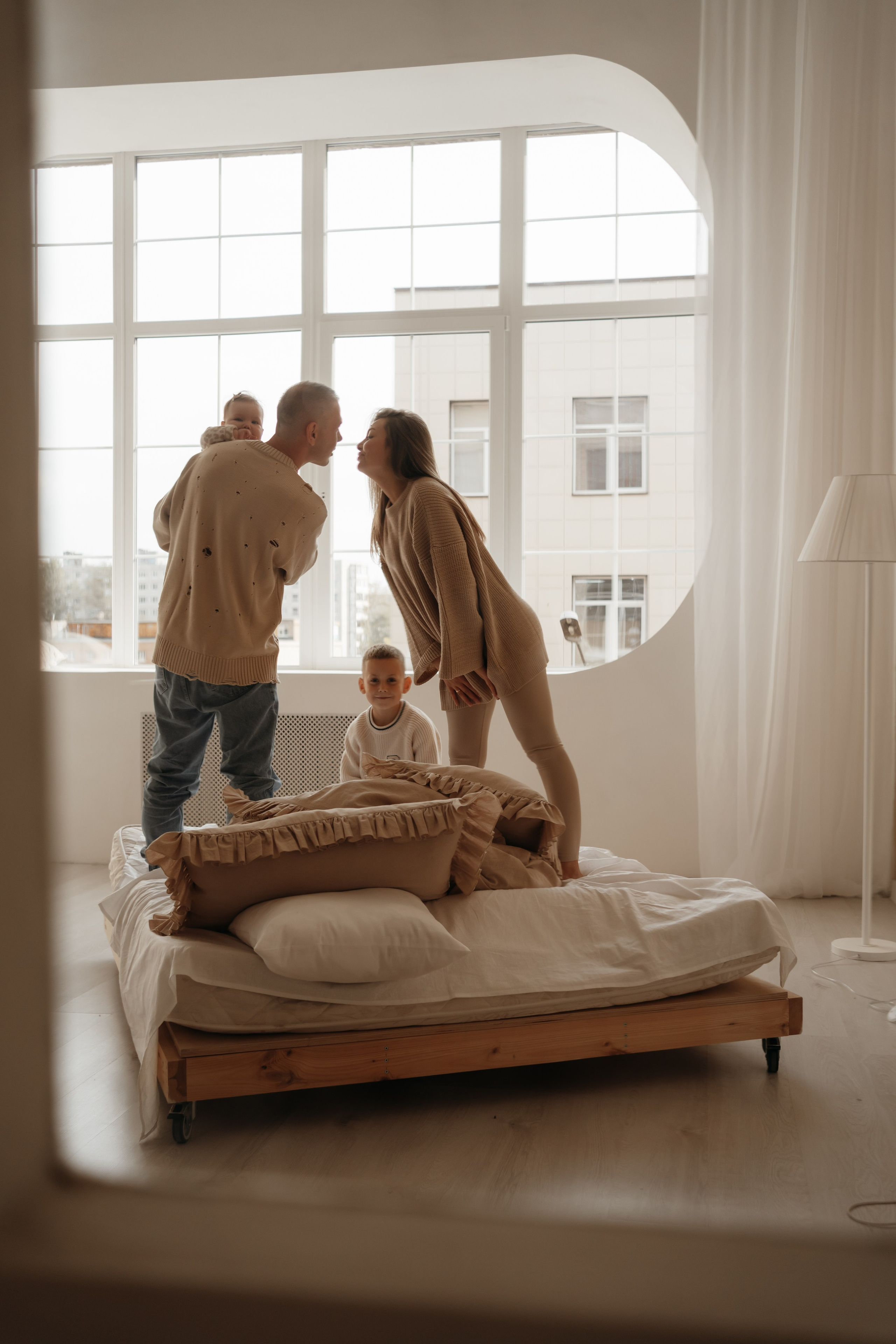 Семейная и детская фотосъемка в студии в Архангельске. Портретный и свадебный фотограф в Архангельске Елизавета Стрекаловская