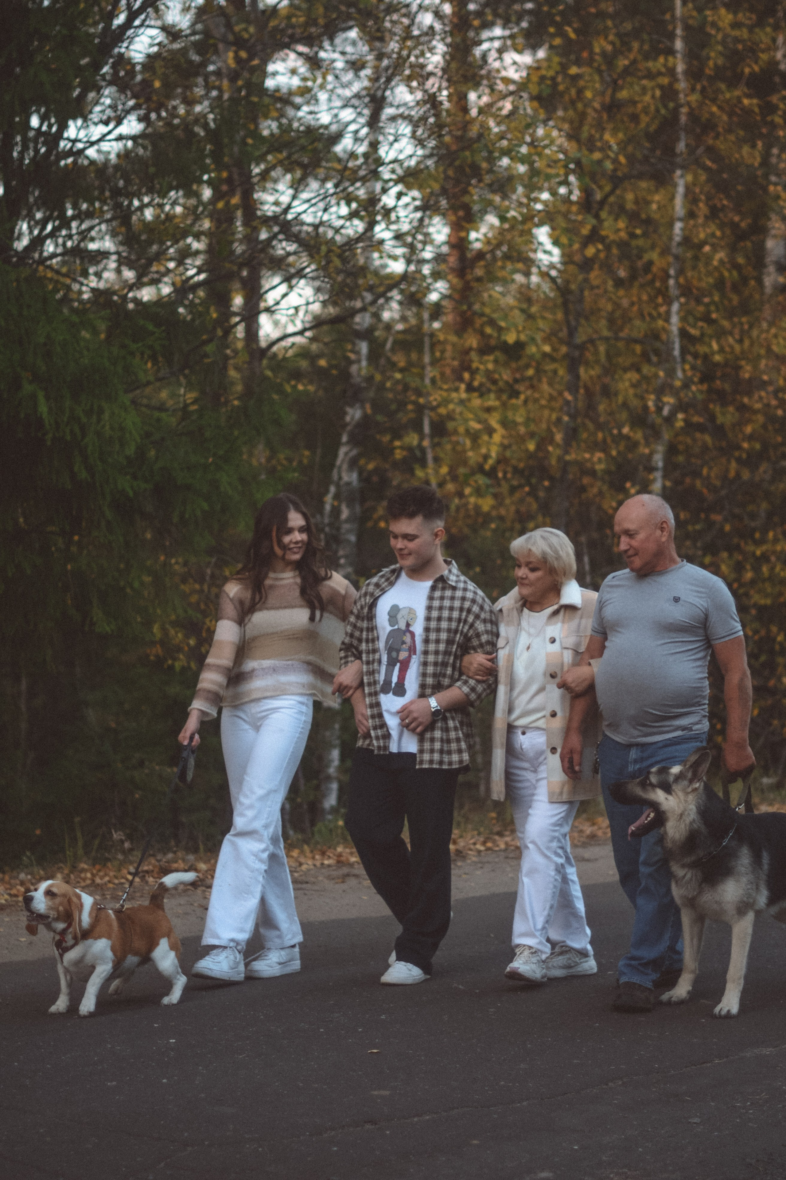 Одним осенним днем. Семейный и детский фотограф в Москве Князева Диана