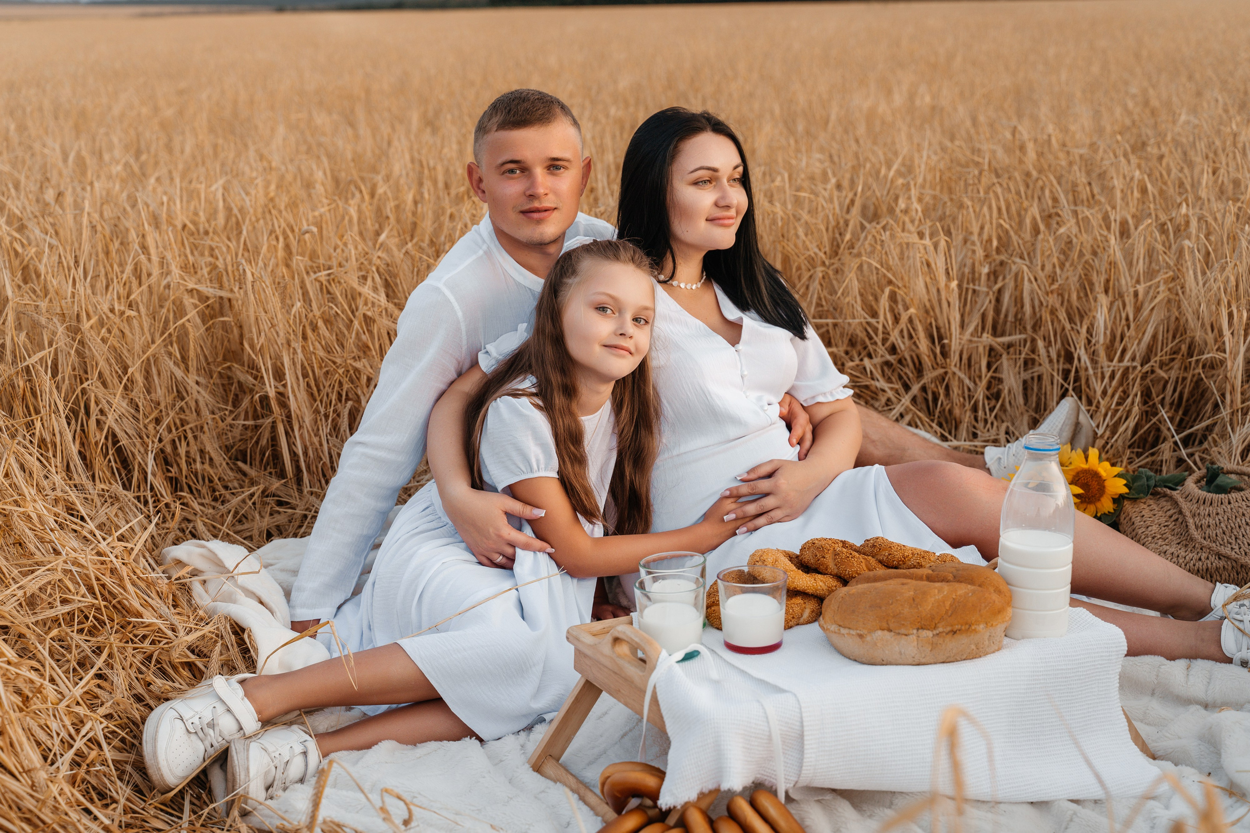 Анна, Вадим и Виктория. Семейный фотограф в Белгороде Амелина Алина
