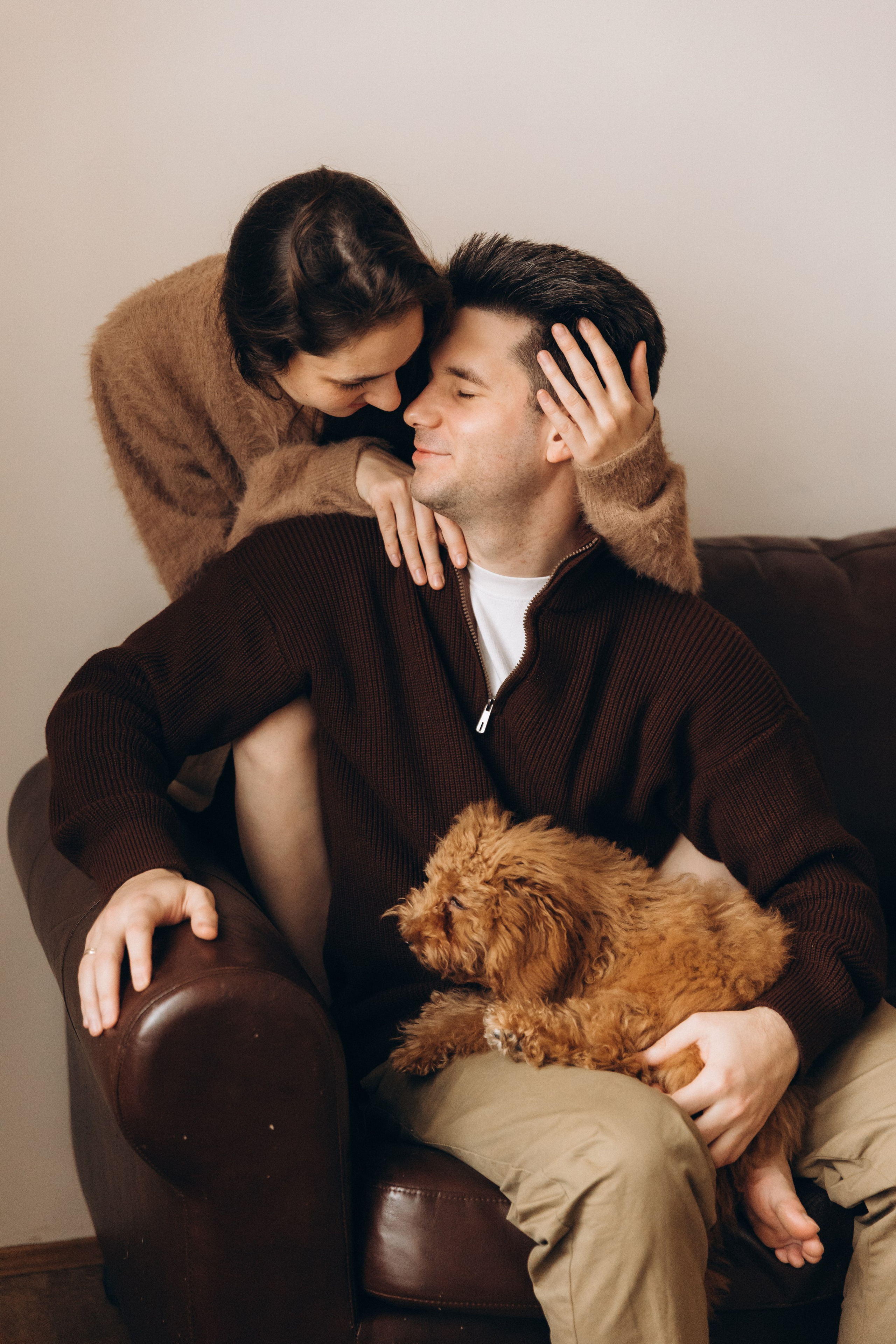 Ирина, Сергей и Эми. Фотограф Щелково/ Москва Татьяна Жучкова