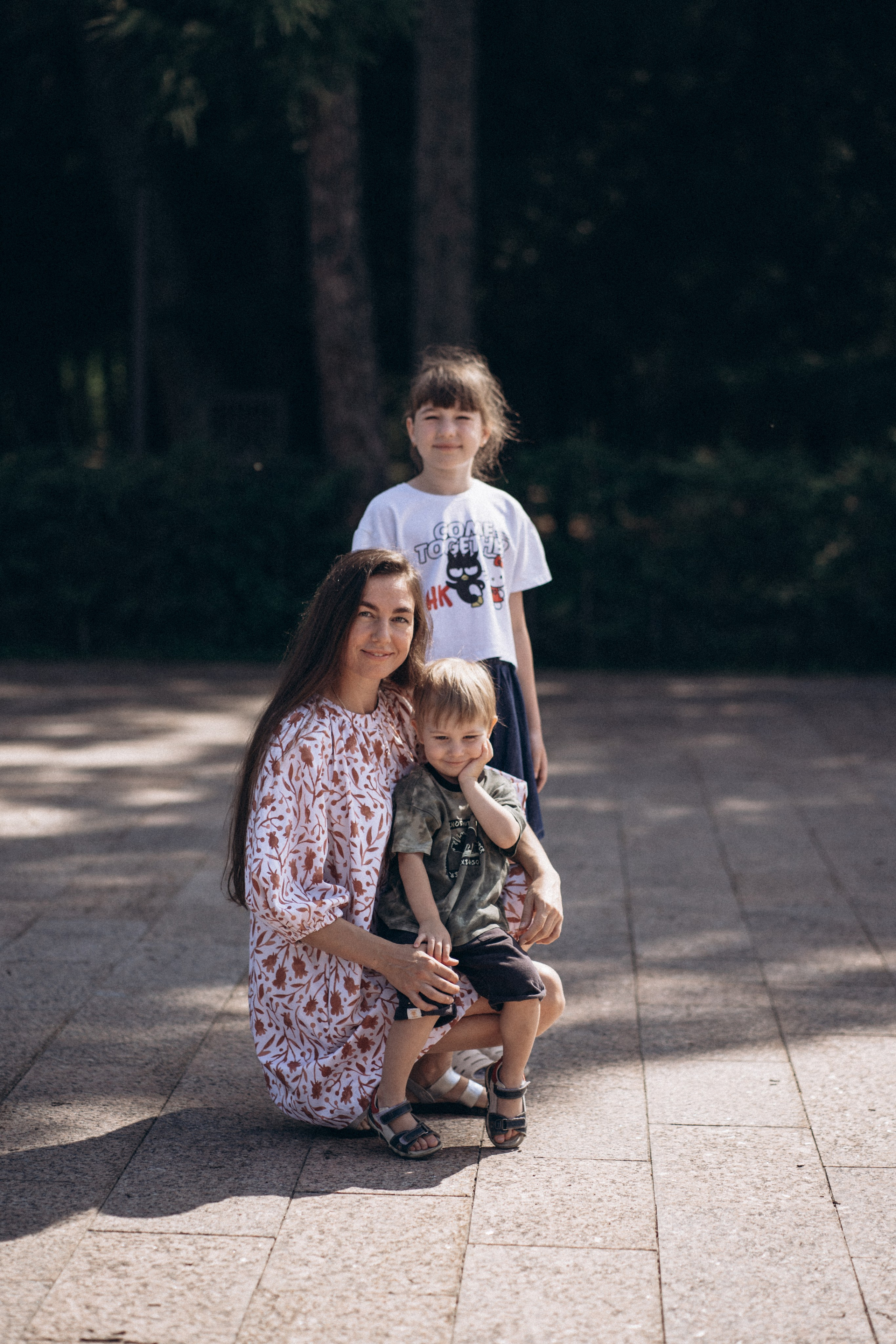 Томские каникулы Оли, Насти, Максима и Тани. Семейный фотограф в Томске Зарина Азизбаева