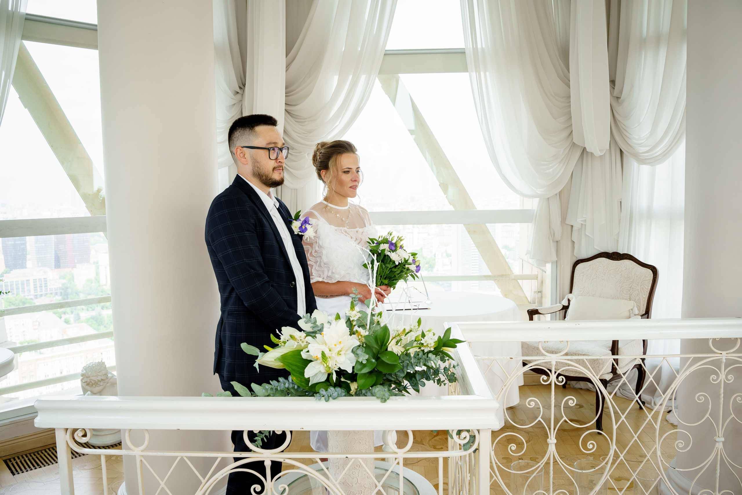 Алексей и Дарья. Регистрация, прогулка, банкет. Фотограф и видеограф в Москве и Московской области Мария Вишня