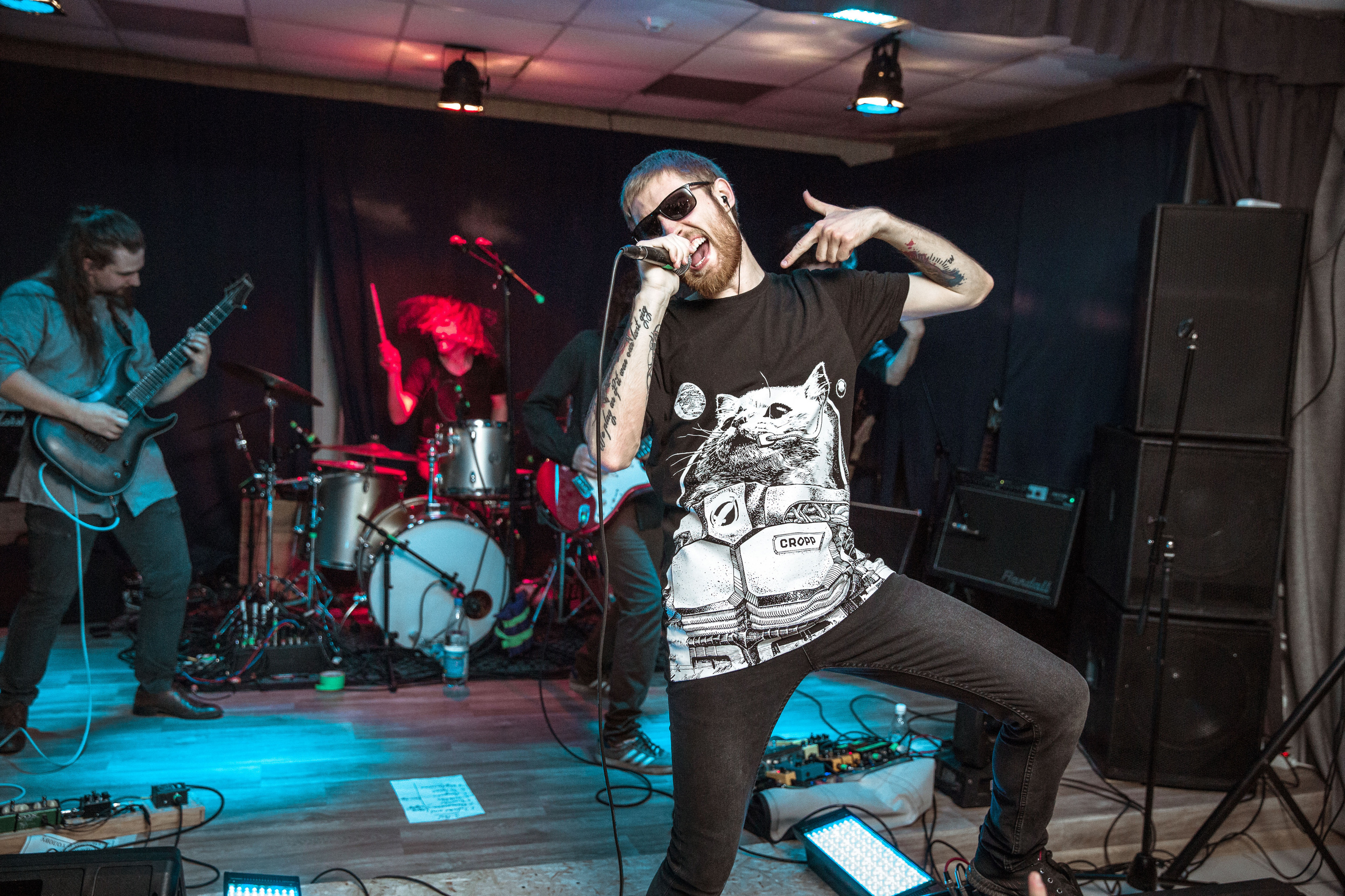 Tom Wear, G-Hard, ИНФАСОТКА — концерт в театре-студии «Портал» г. Димитровград. Концертный фотограф Наталья Сорокина