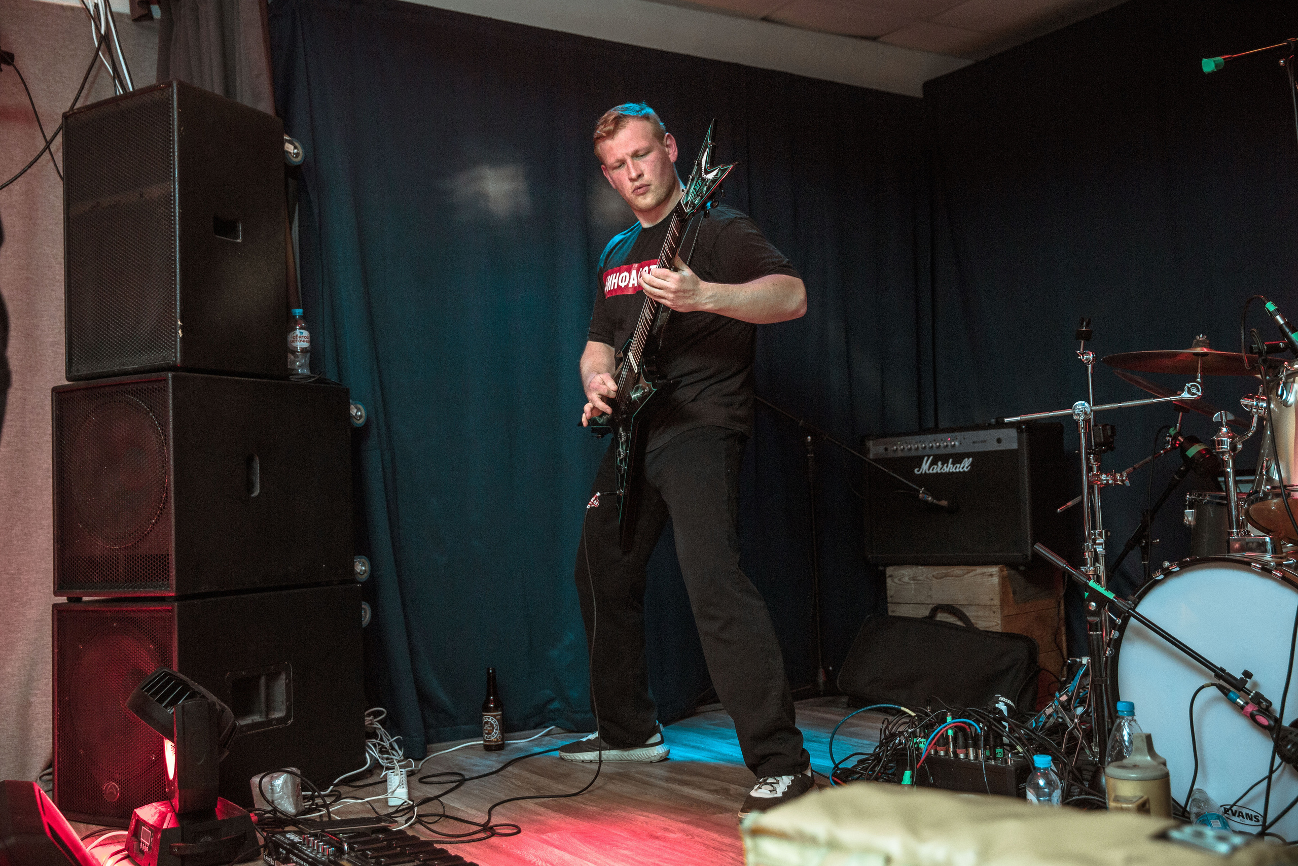 Tom Wear, G-Hard, ИНФАСОТКА — концерт в театре-студии «Портал» г. Димитровград. Концертный фотограф Наталья Сорокина