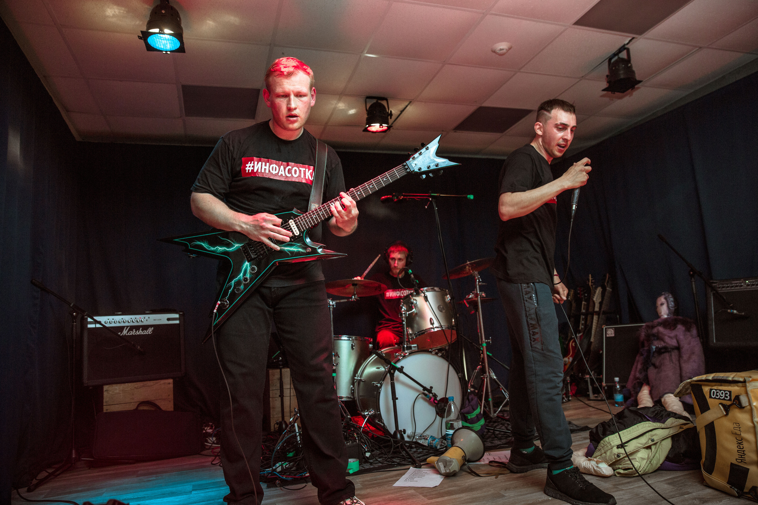 Tom Wear, G-Hard, ИНФАСОТКА — концерт в театре-студии «Портал» г. Димитровград. Концертный фотограф Наталья Сорокина