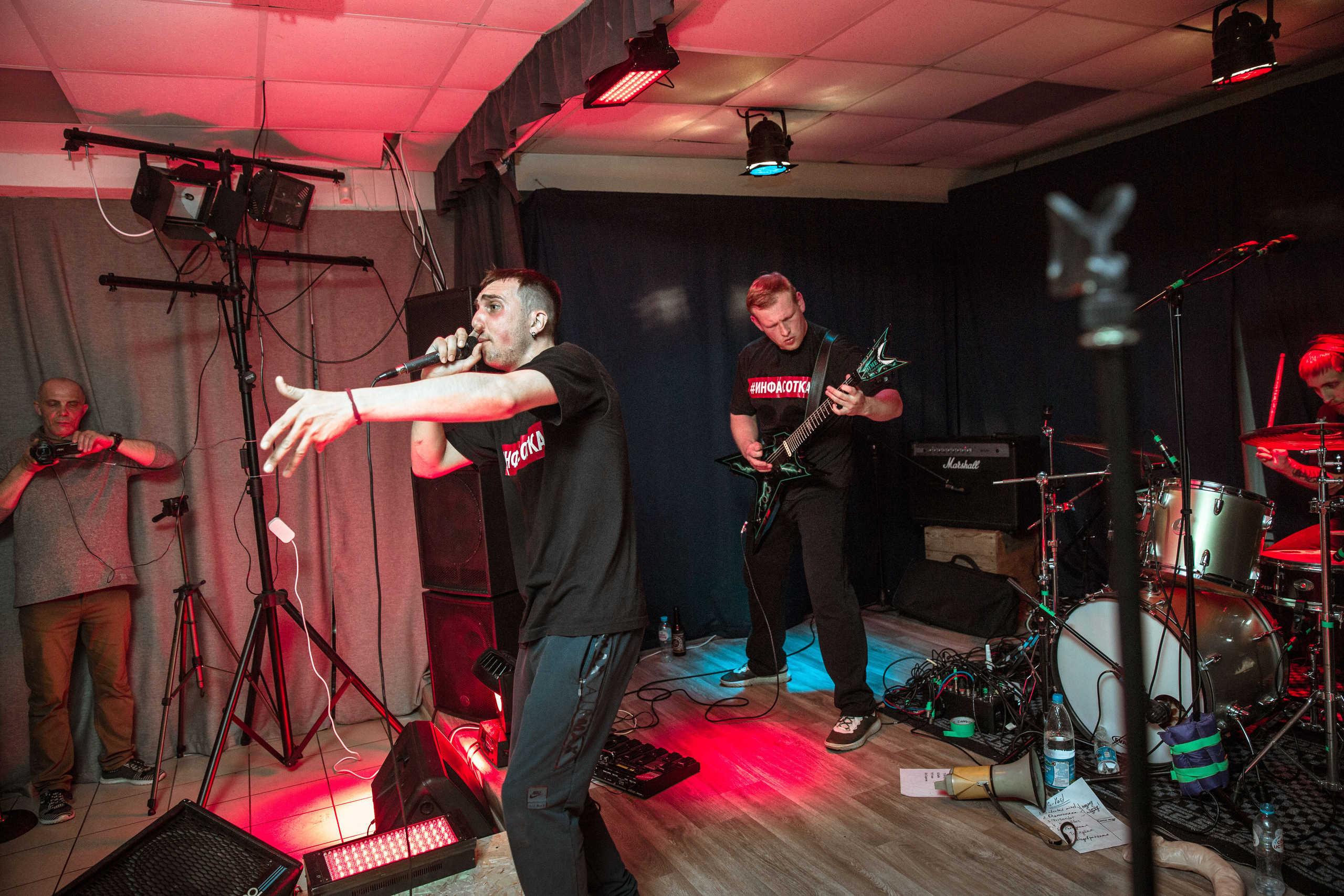 Tom Wear, G-Hard, ИНФАСОТКА — концерт в театре-студии «Портал» г. Димитровград. Концертный фотограф Наталья Сорокина