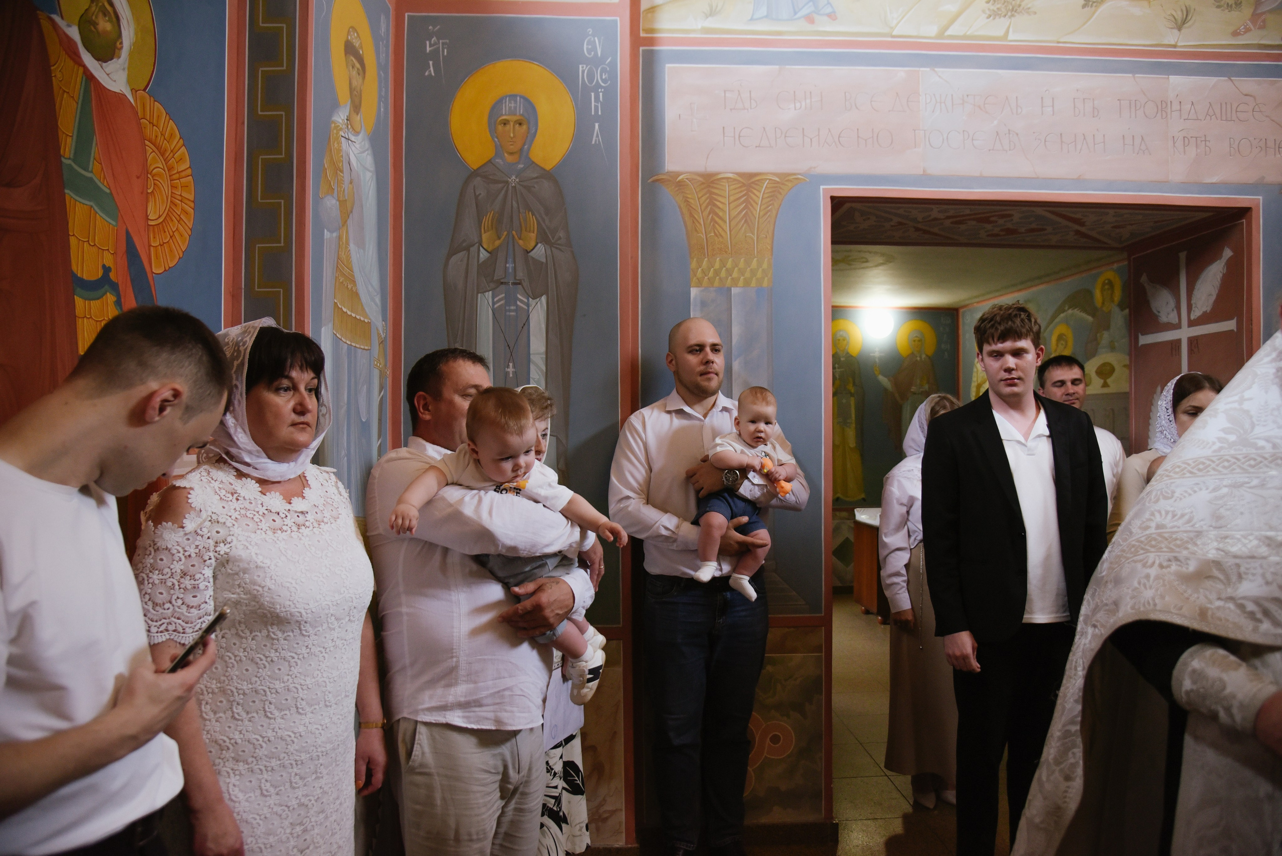 Крещение Вадима. Фотограф Лола Волна, город Москва