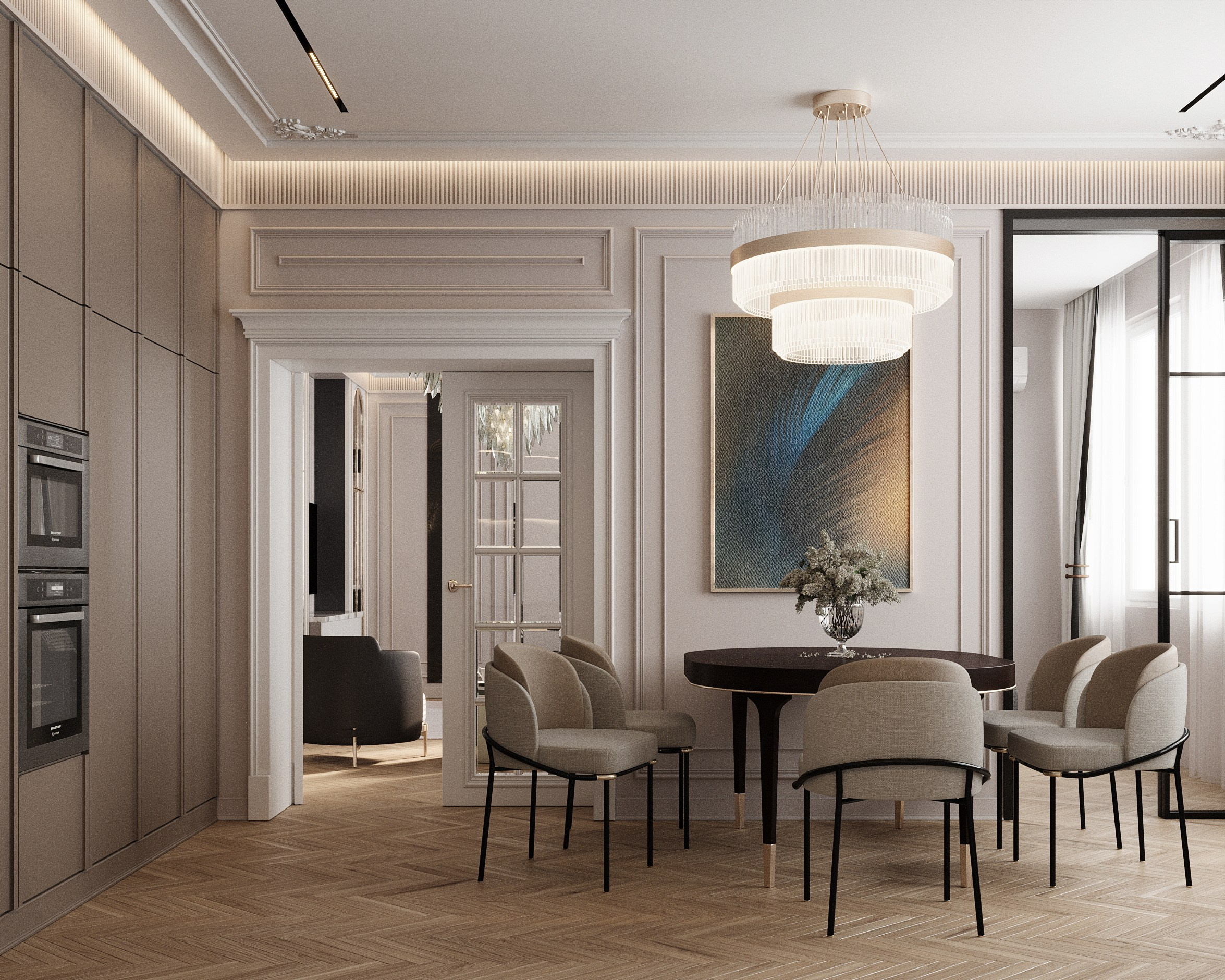 ЖК «REMIZOVKA», 153 м². Room Design Studio