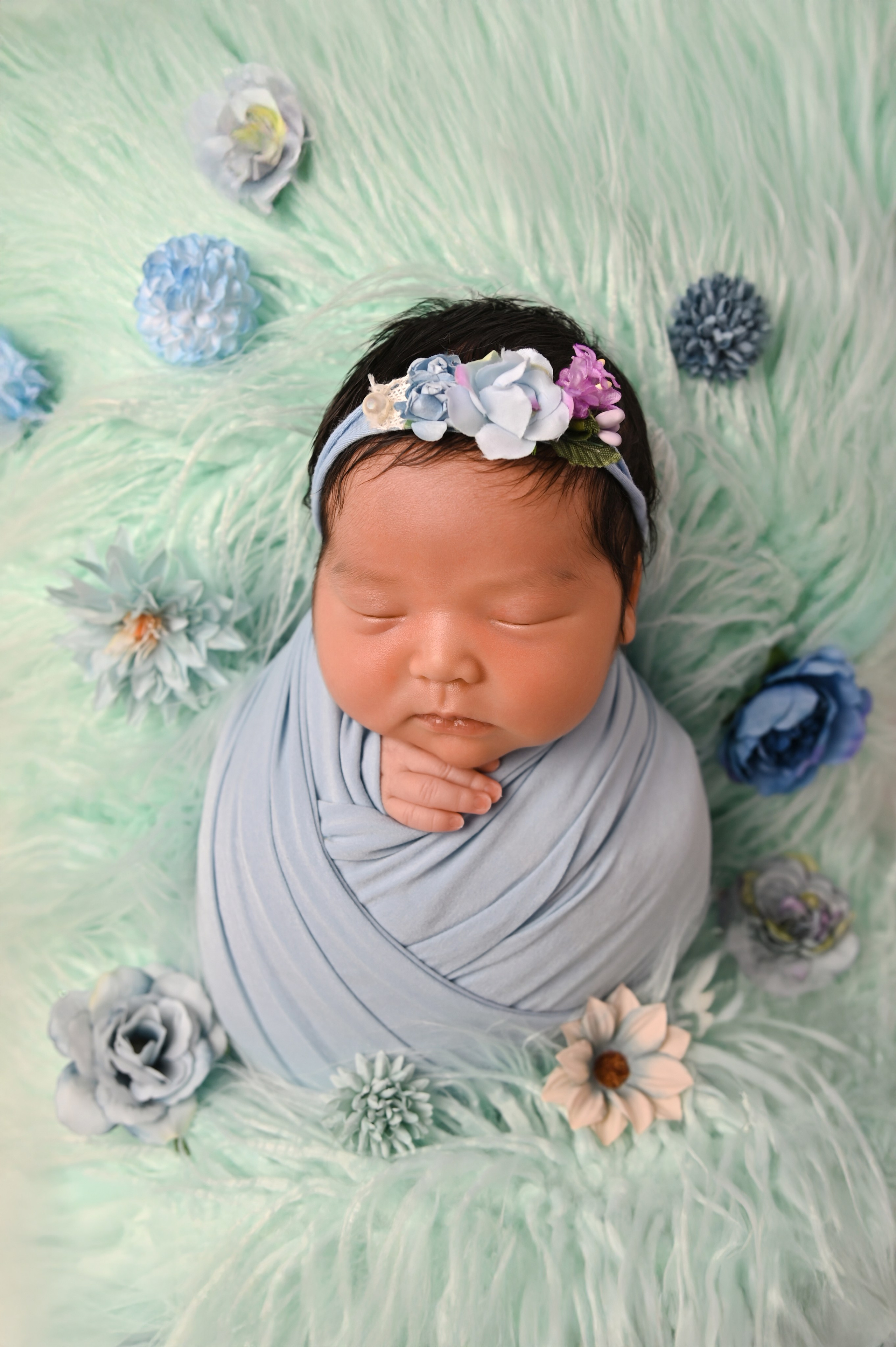 Фотосессия ньюборн для Адины. Фотограф Новорожденных и семейный Элла Огай г. Сатпаев