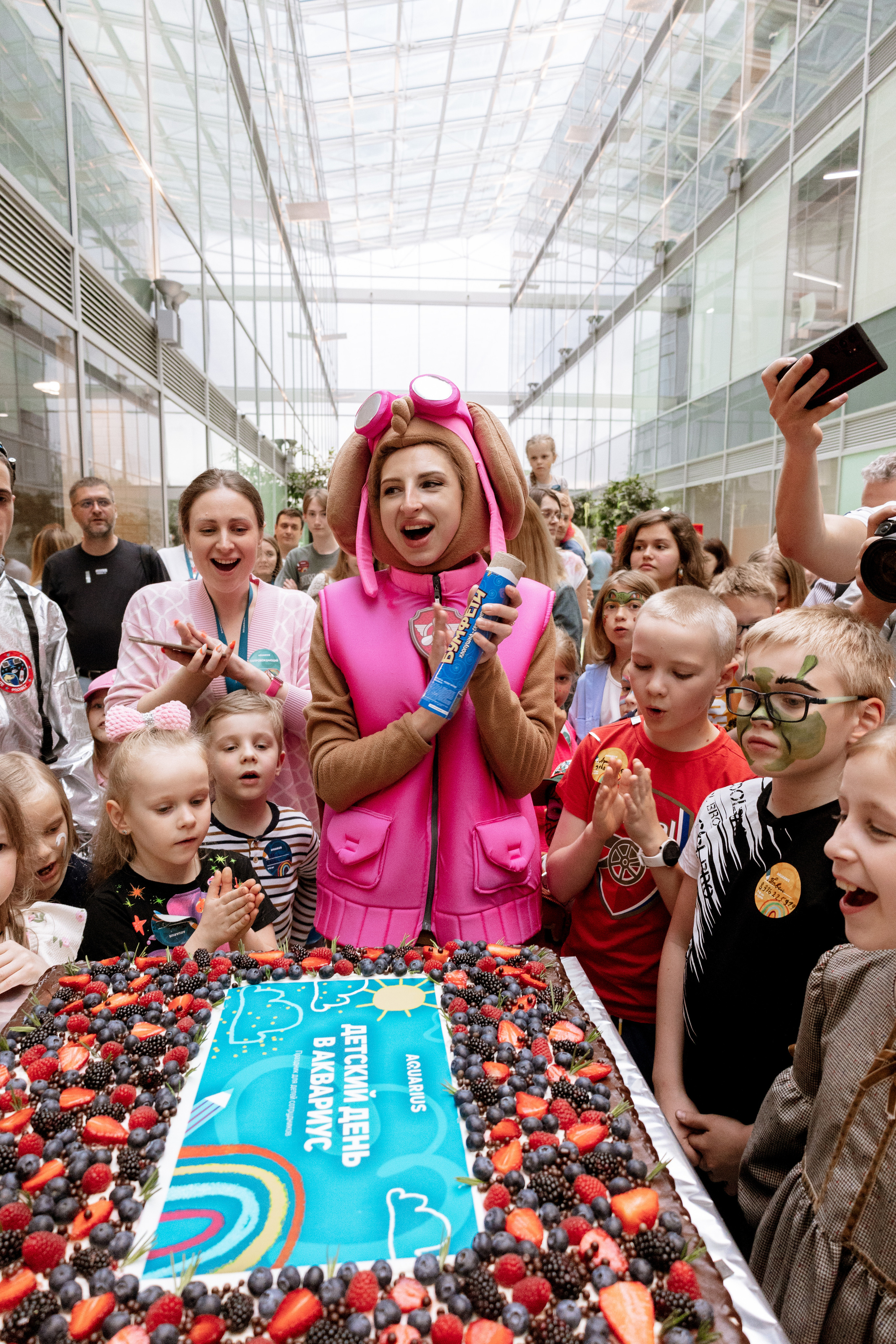 Детский день в AQUARIUS. Коммерческий фотограф Ксения Есина