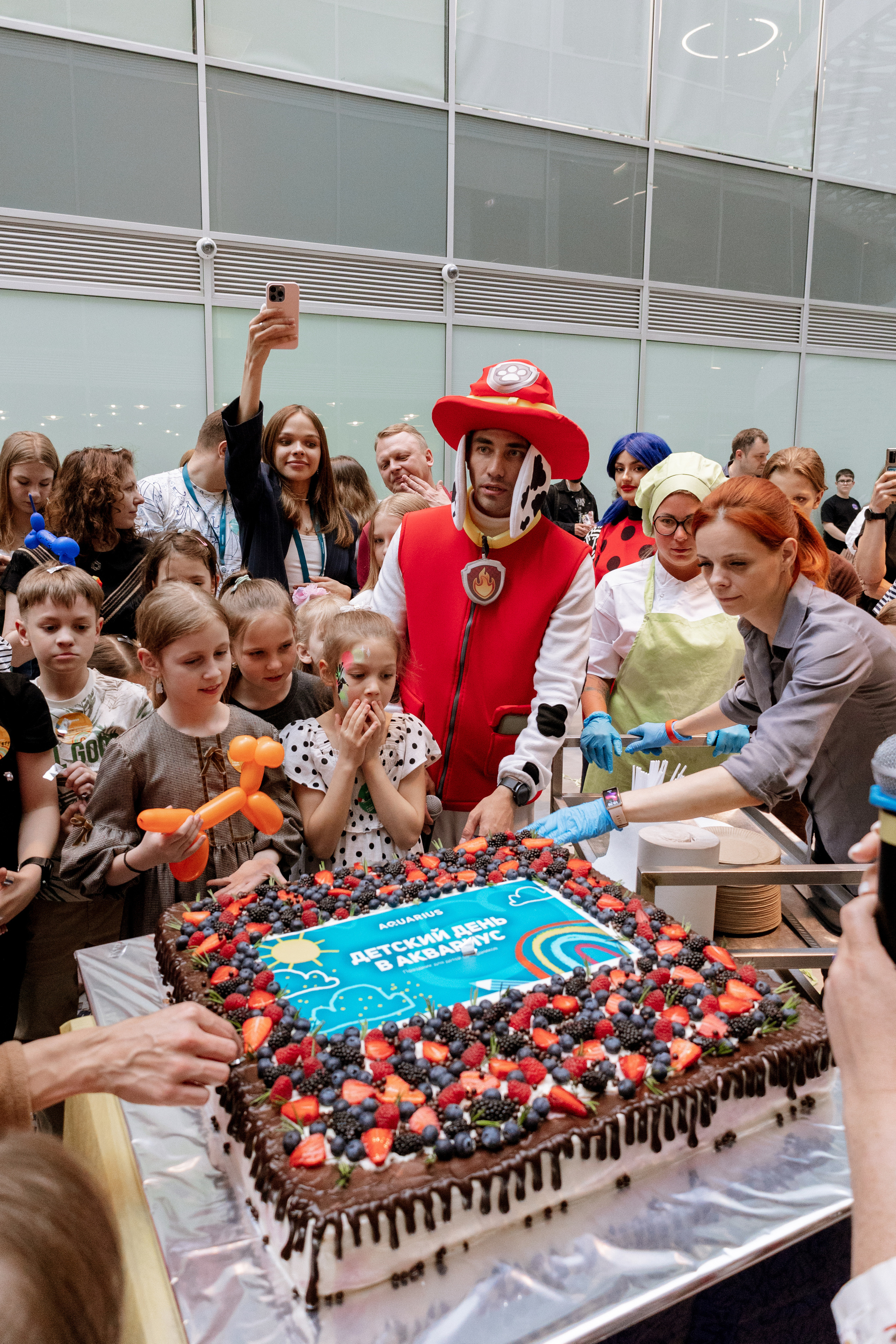 Детский день в AQUARIUS. Коммерческий фотограф Ксения Есина