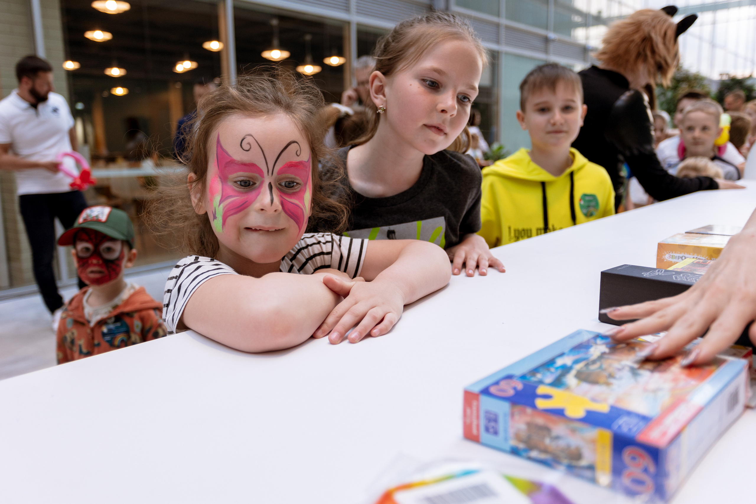 Детский день в AQUARIUS. Коммерческий фотограф Ксения Есина