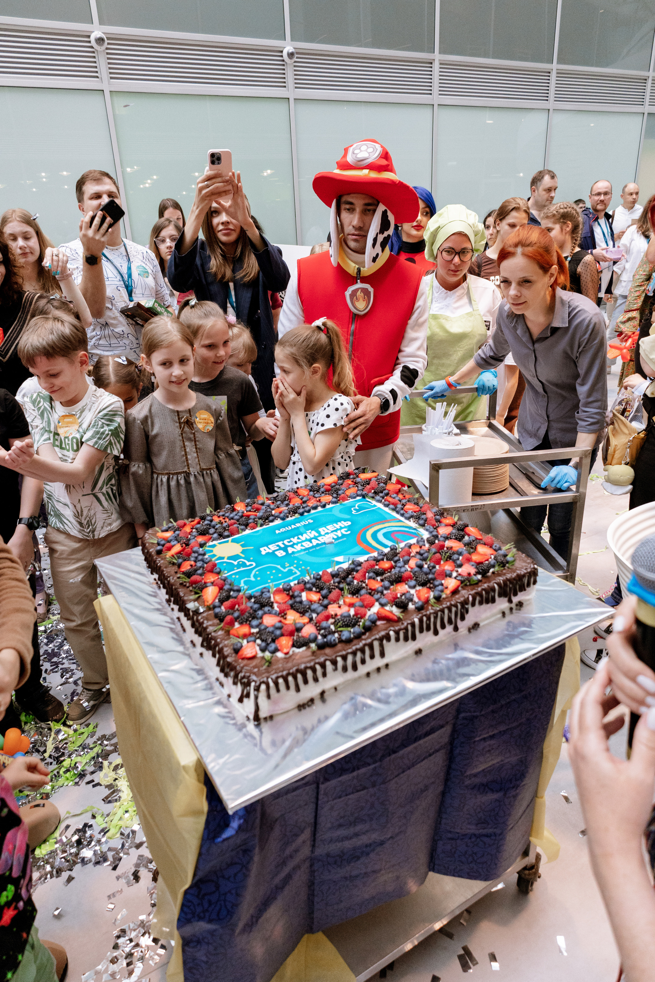 Детский день в AQUARIUS. Коммерческий фотограф Ксения Есина