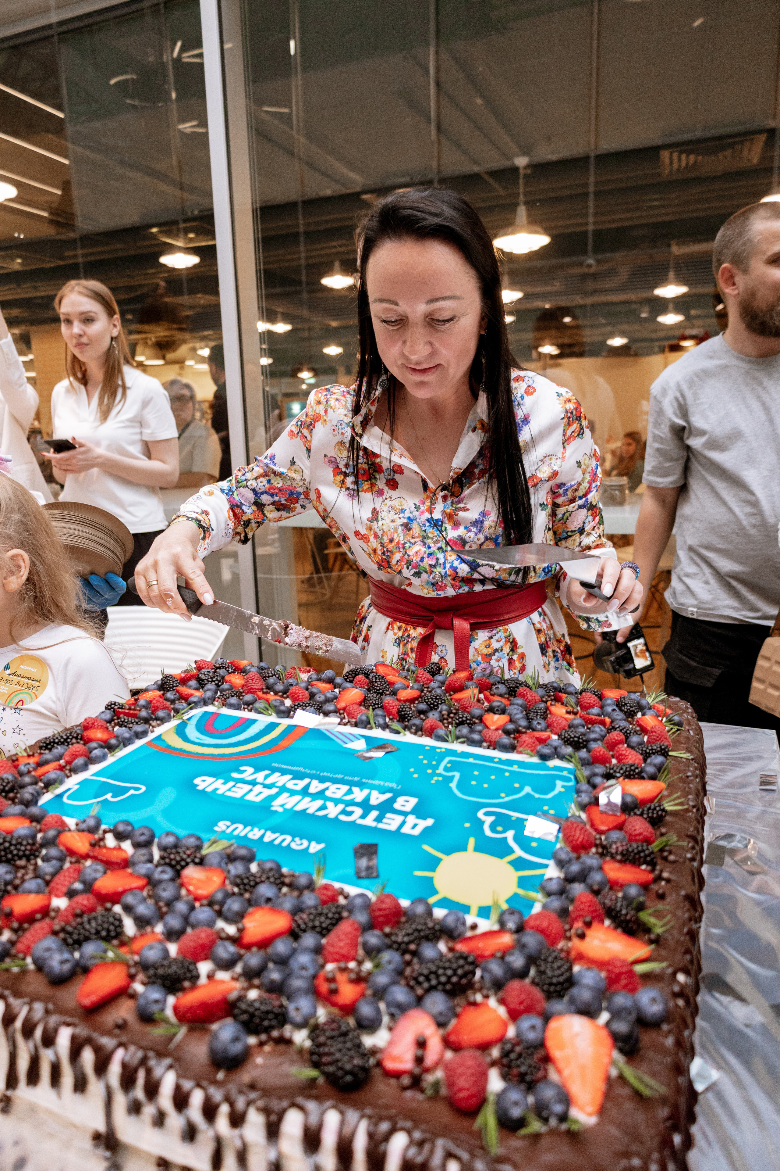 Детский день в AQUARIUS. Коммерческий фотограф Ксения Есина