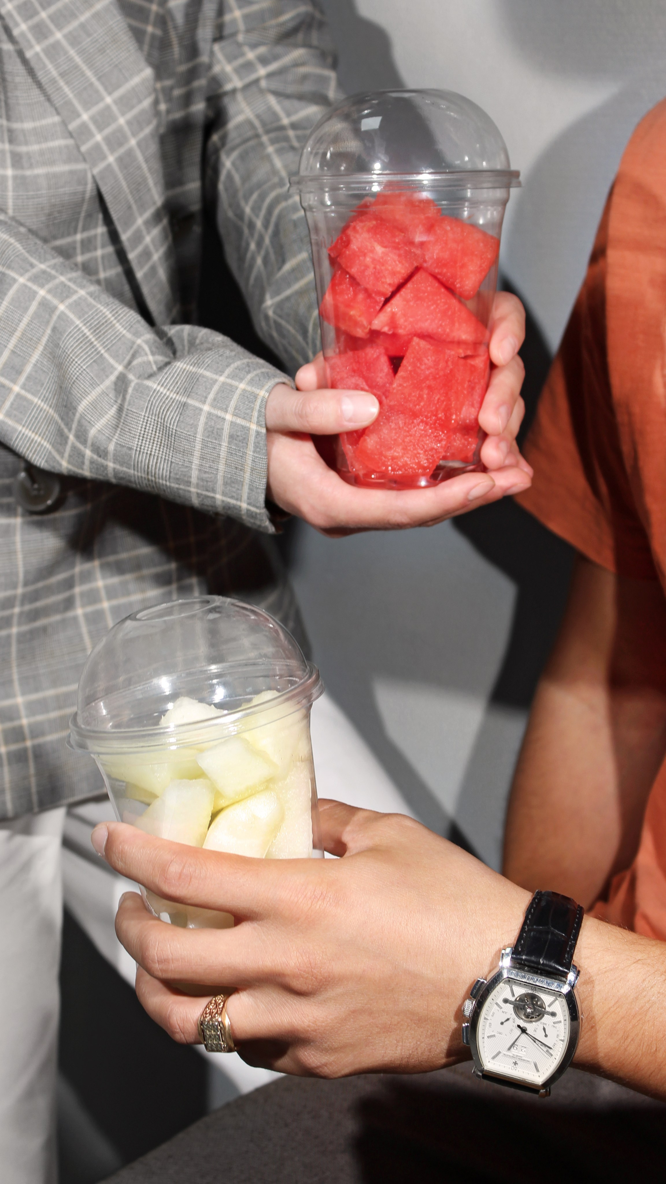 Melon and watermelon