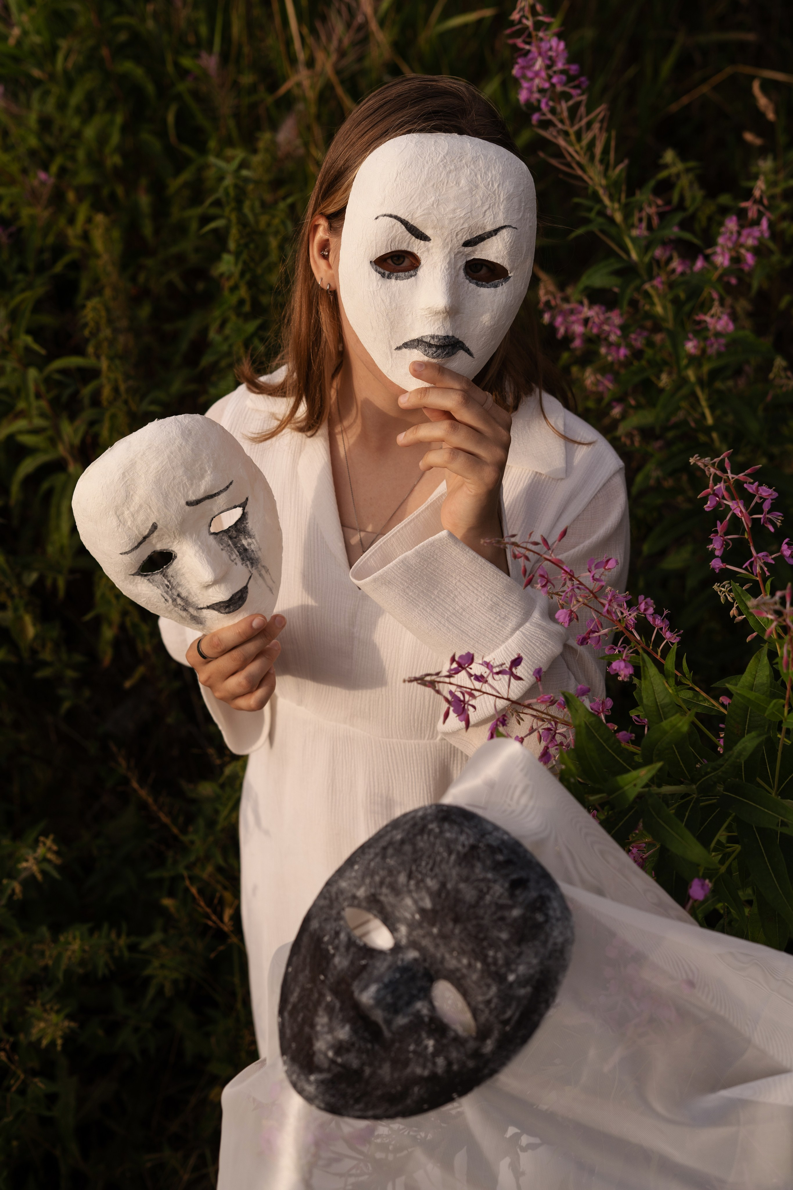 Съемка с масками (София). Фотограф Ирина Иванова