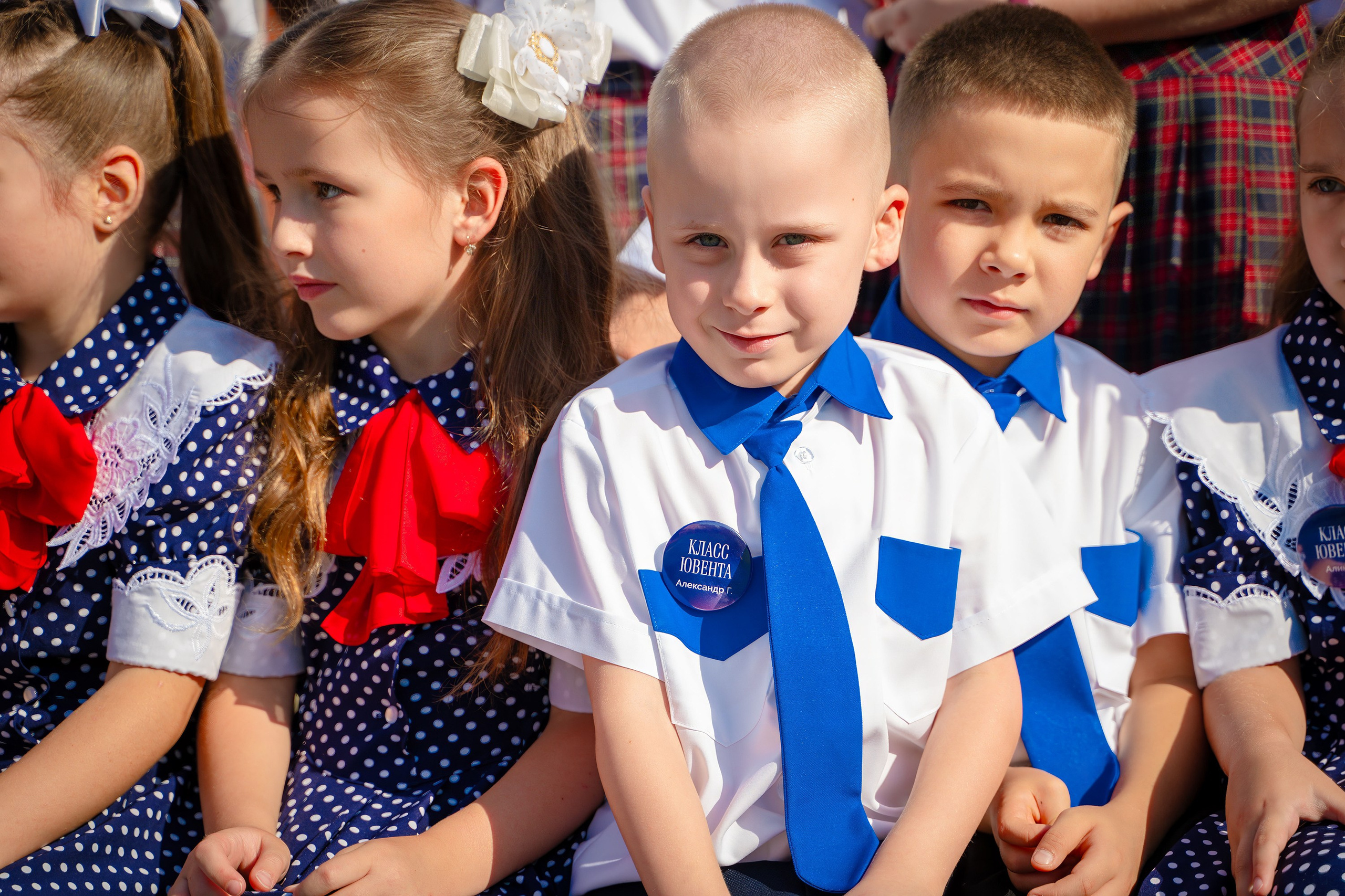 1Сентября_ ЮВЕНТА 1кл_Гимназия 92. Фотографы из солнечного Краснодара Вадим и Надежда Митус