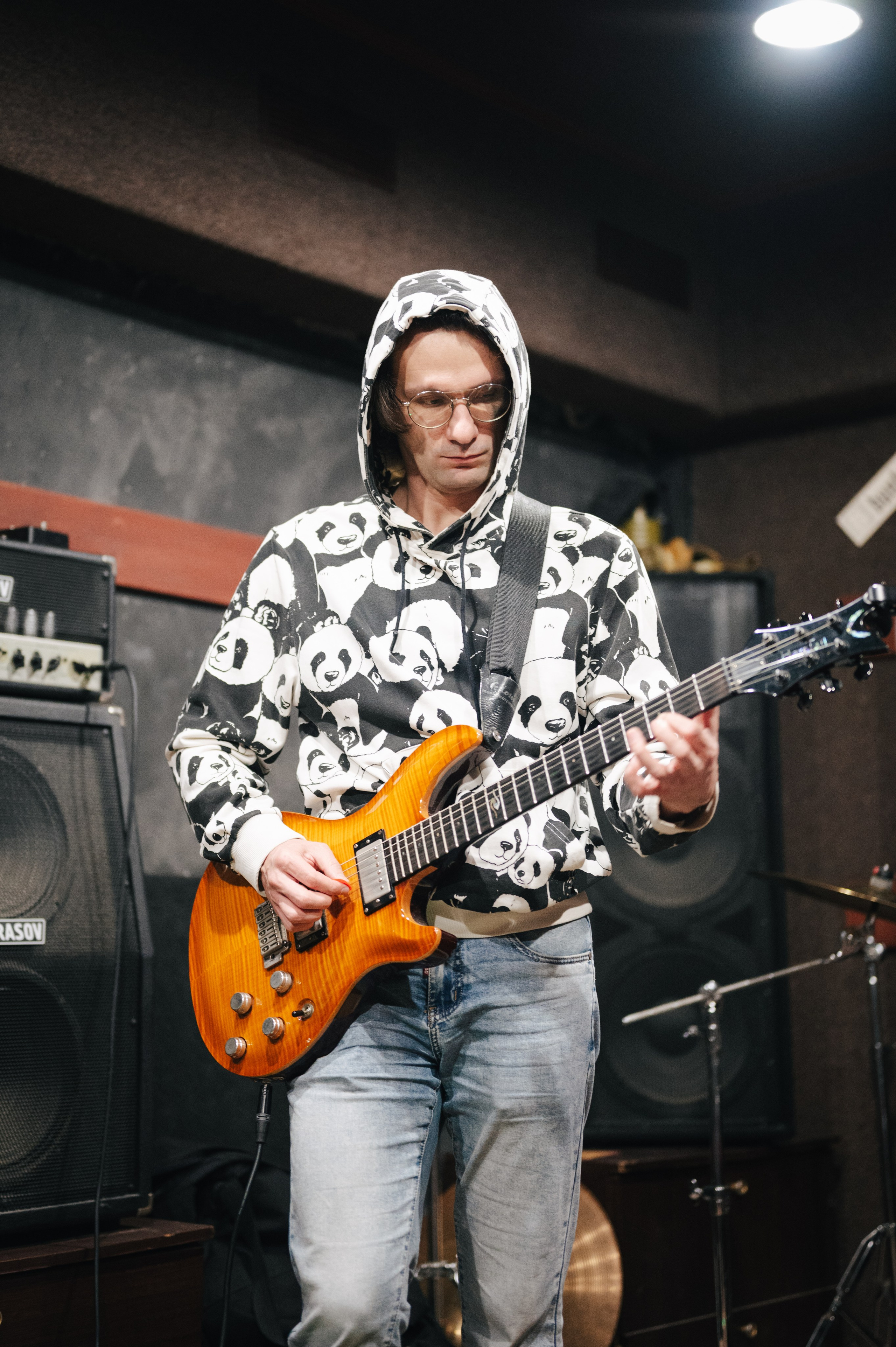 Репетиция группы «Прячемся!!!». Фотограф Анна Темнова. Пенза