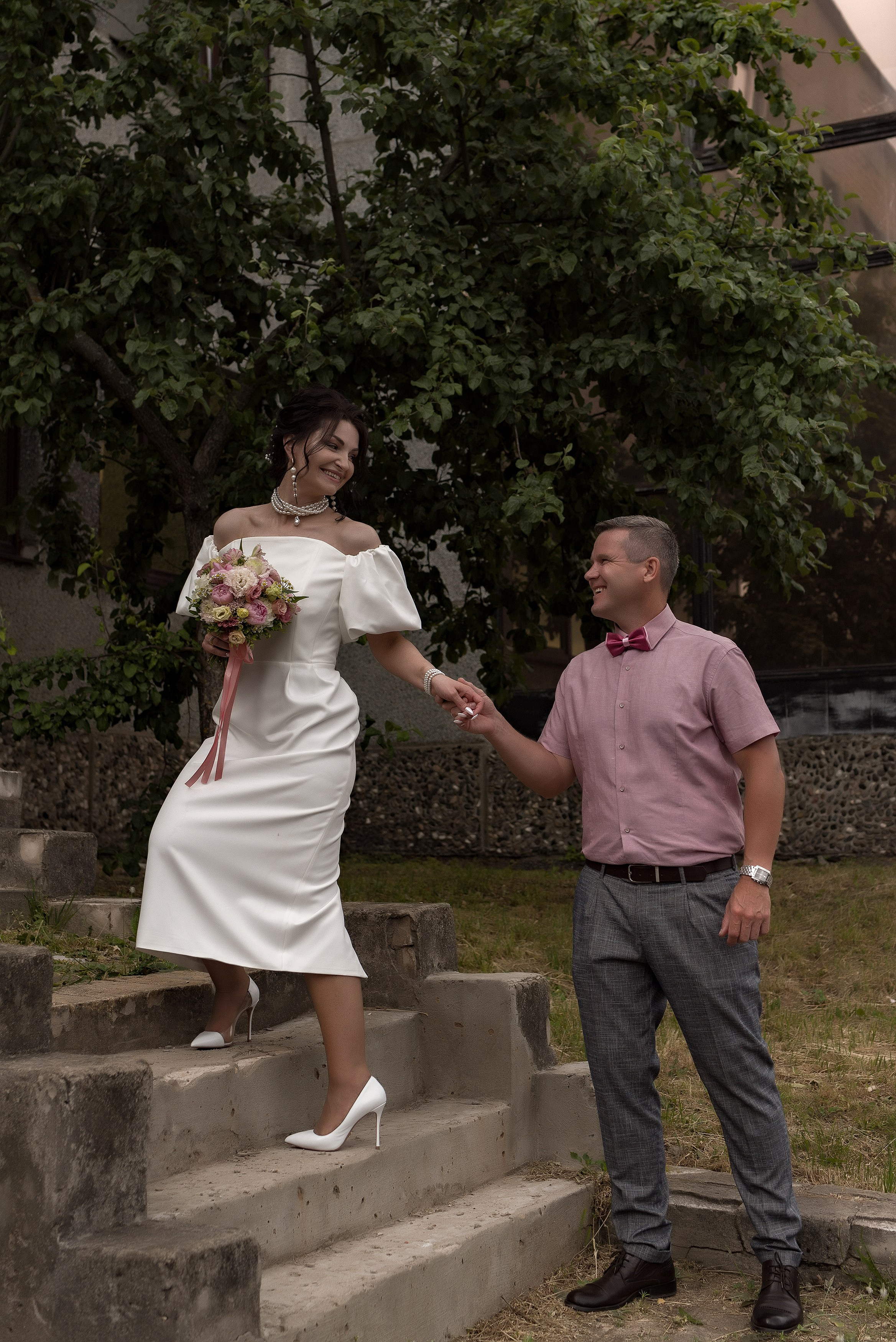 Свадебная фотосессия невесты и жениха в Кохме свадебный фотограф Коляганов Николай