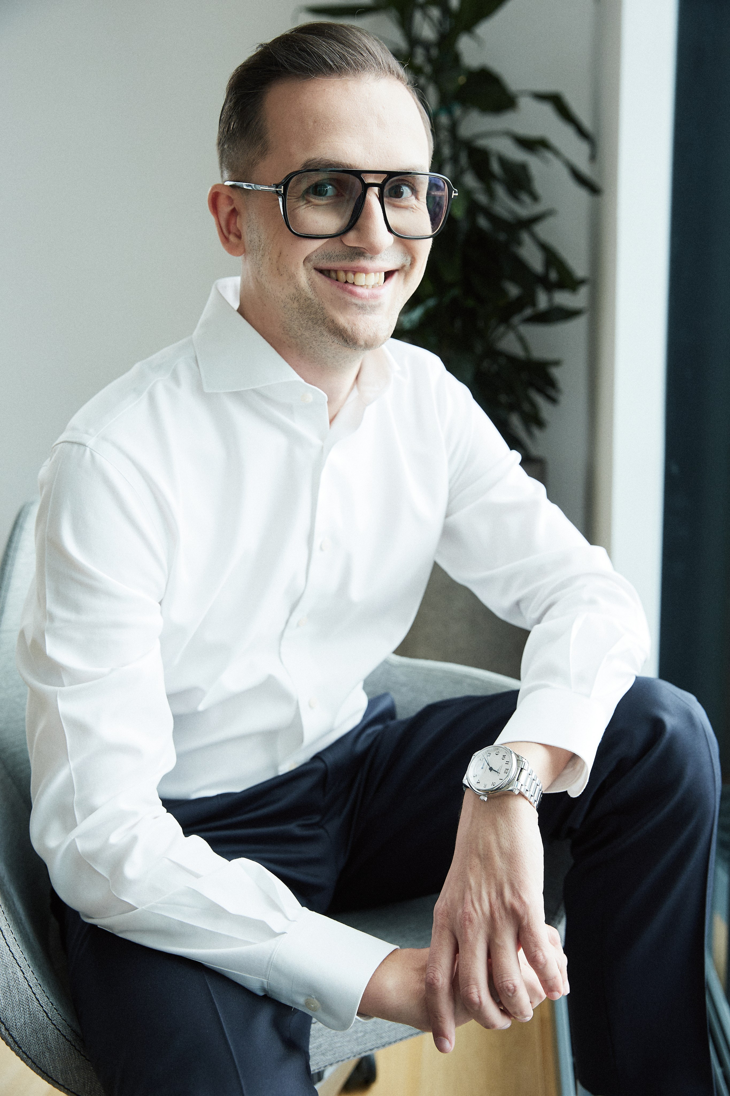 Корпоративная фотосессия Мегафон — уверенный образ топ-менеджера